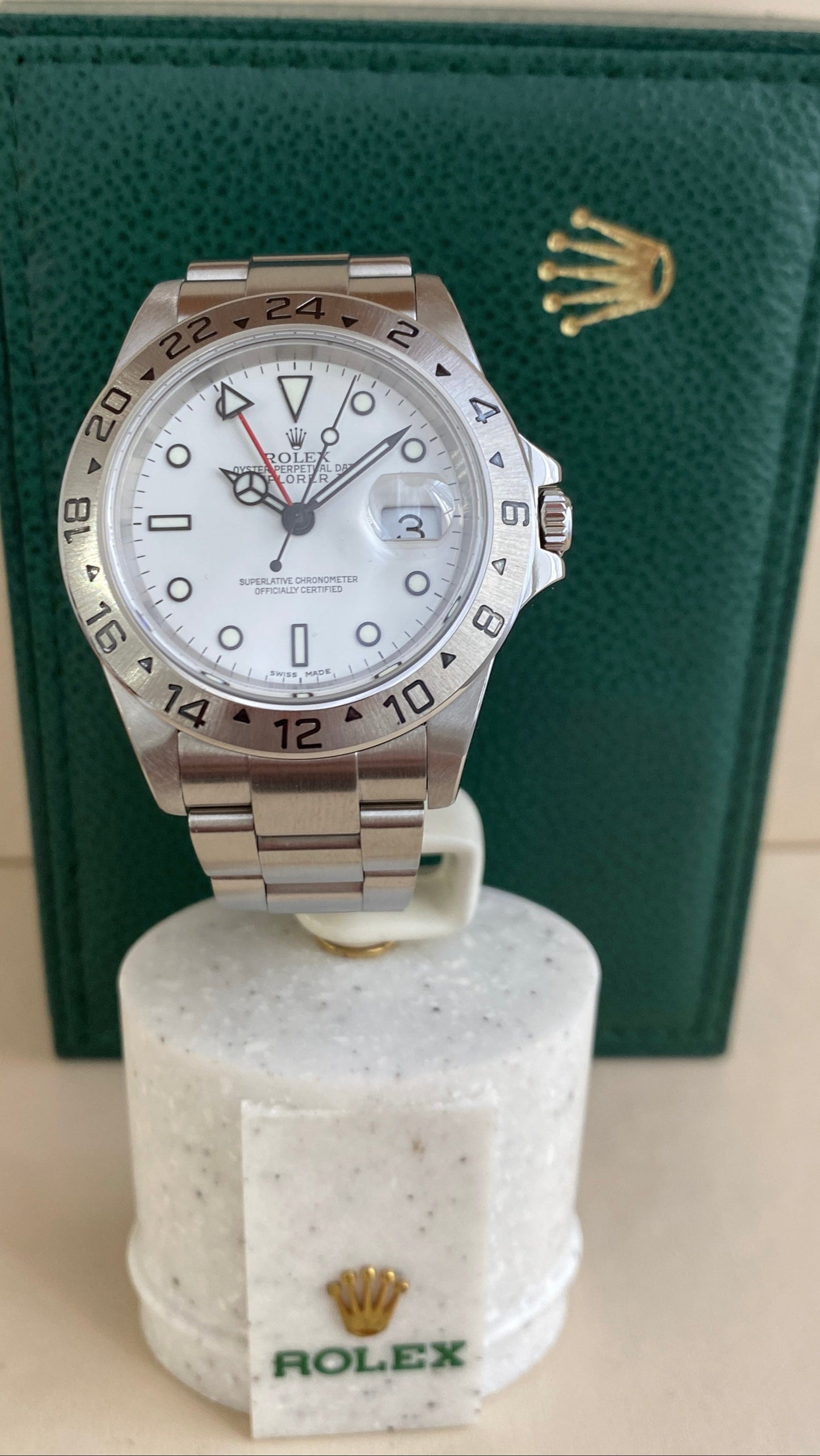 Rolex Explorer II Full Set de 2006 - 16570