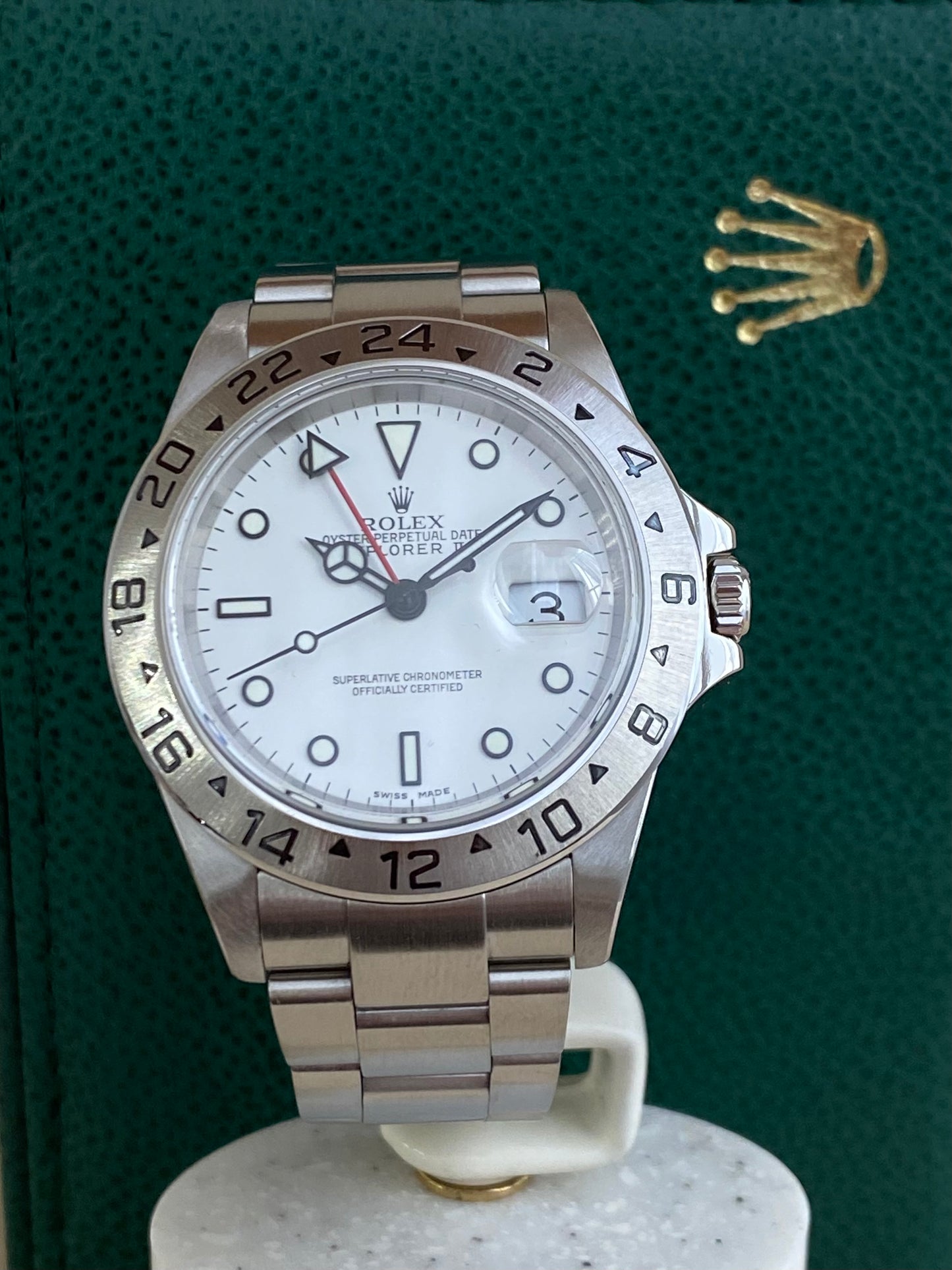 Rolex Explorer II Full Set de 2006 - 16570