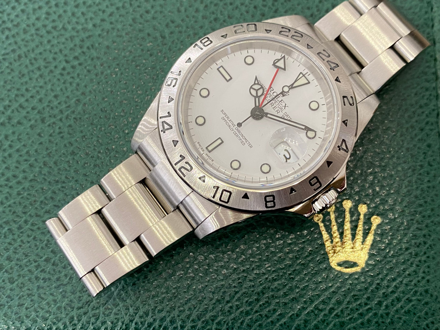 Rolex Explorer II Full Set de 2006 - 16570