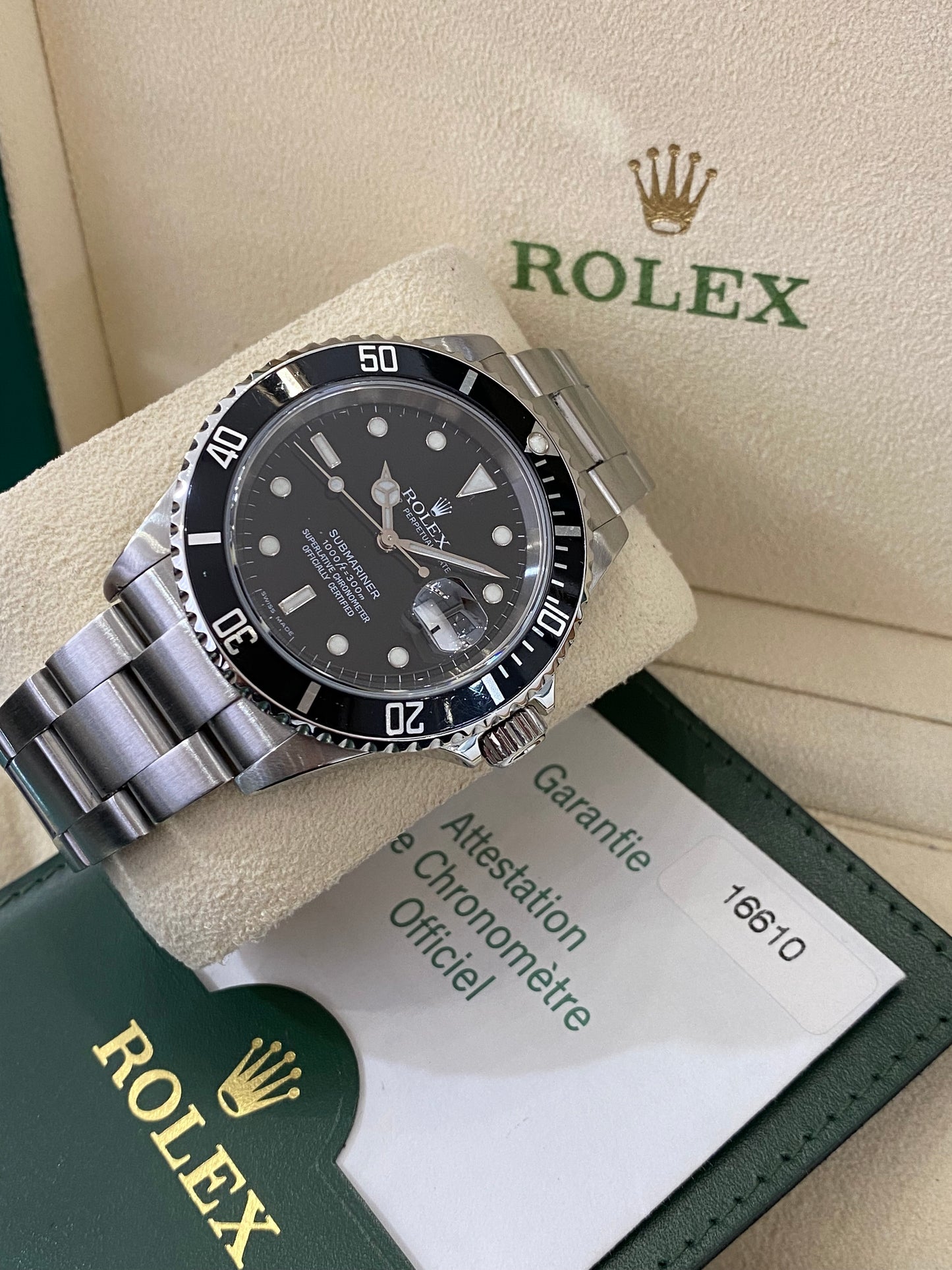Rolex Submariner Date Full Set 2007 - 16610LN
