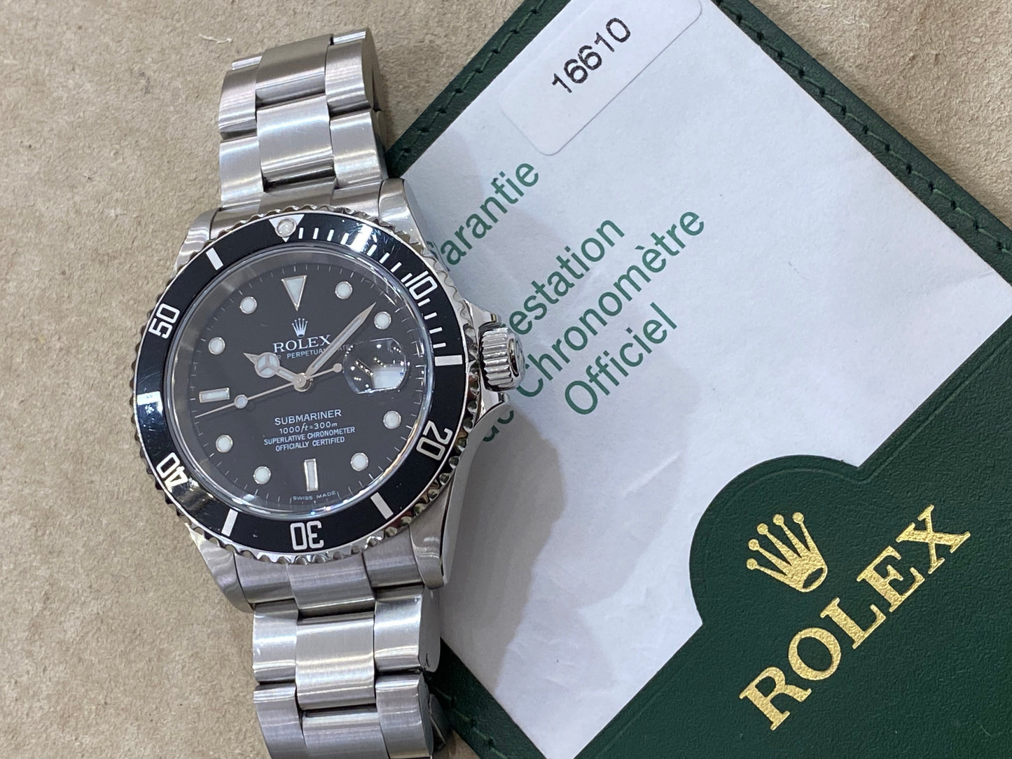 Rolex Submariner Date Full Set 2007 - 16610LN