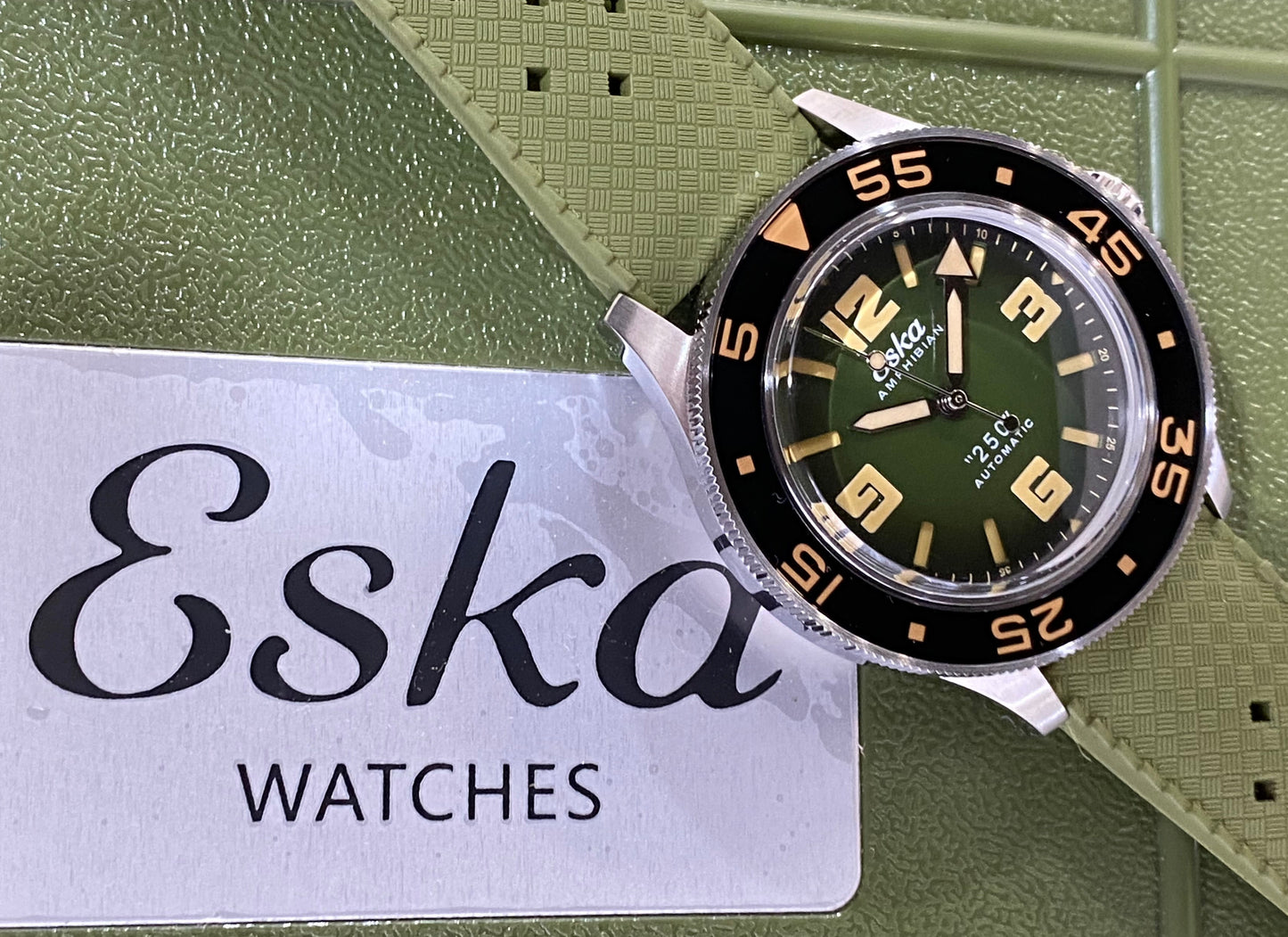 Eska Amphibian 250 - Green Turtle - Edition Limitée - 1095-2