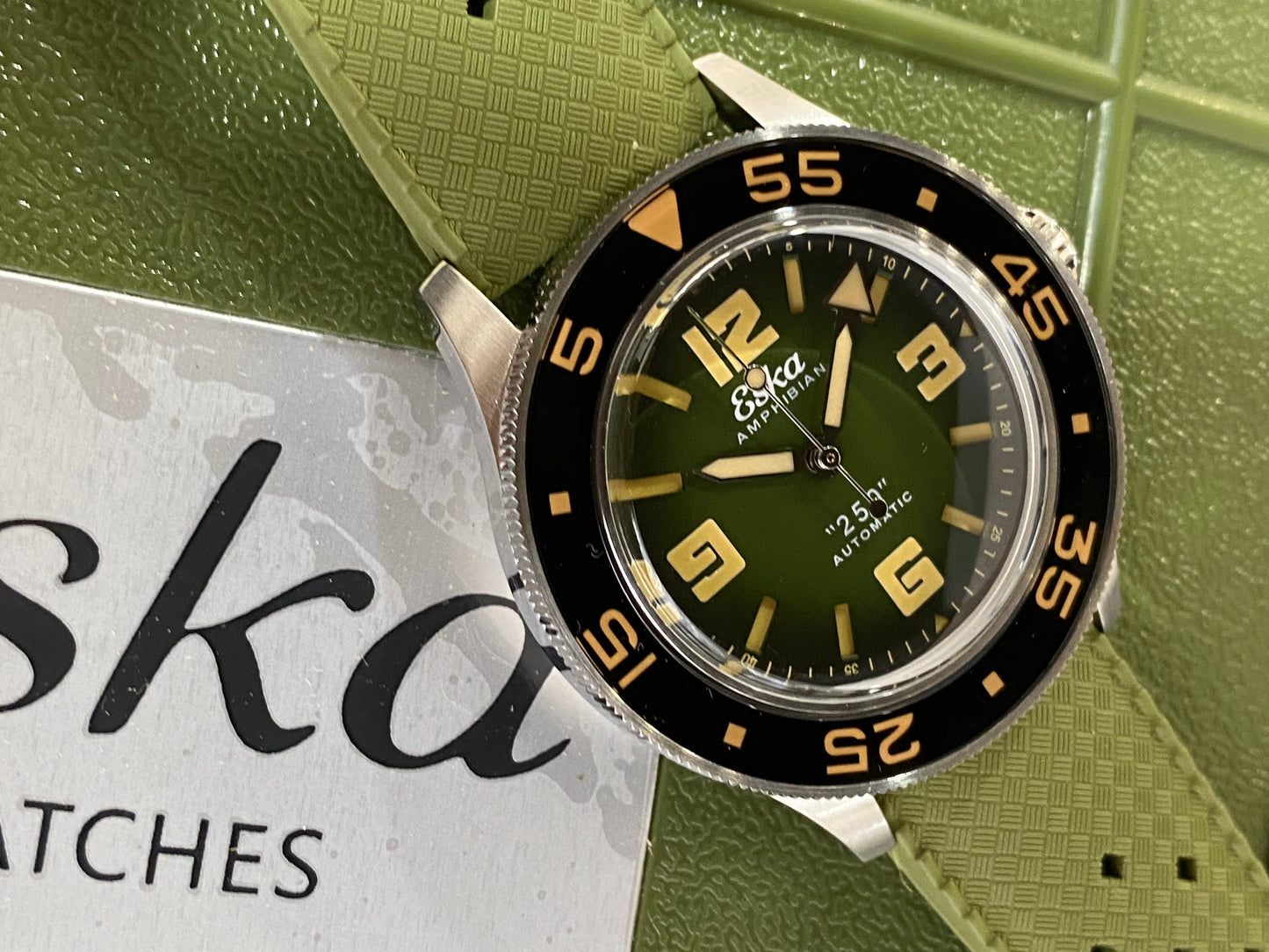 Eska Amphibian 250 - Green Turtle - Edition Limitée - 1095-2
