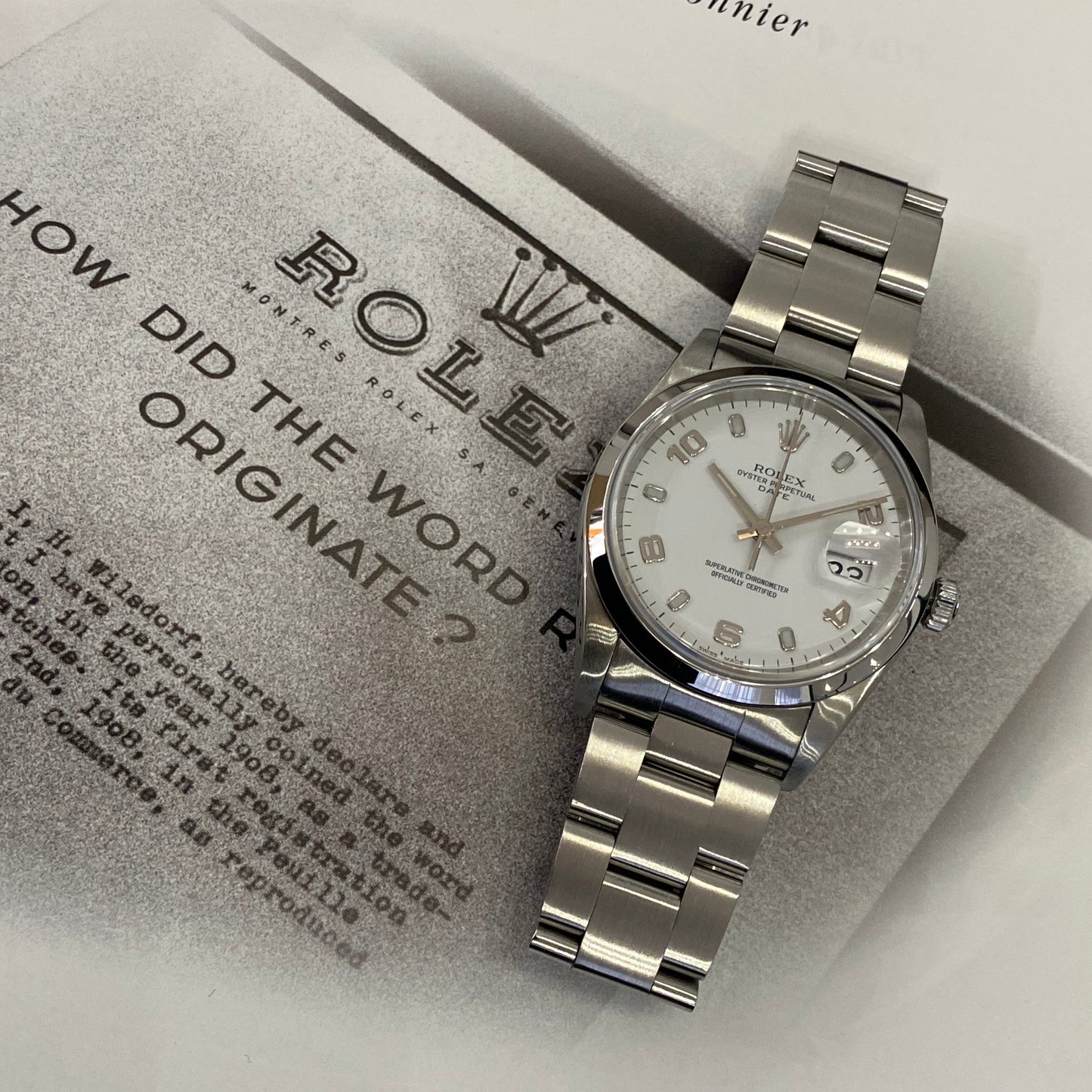 Rolex Date de 2009 - 15200