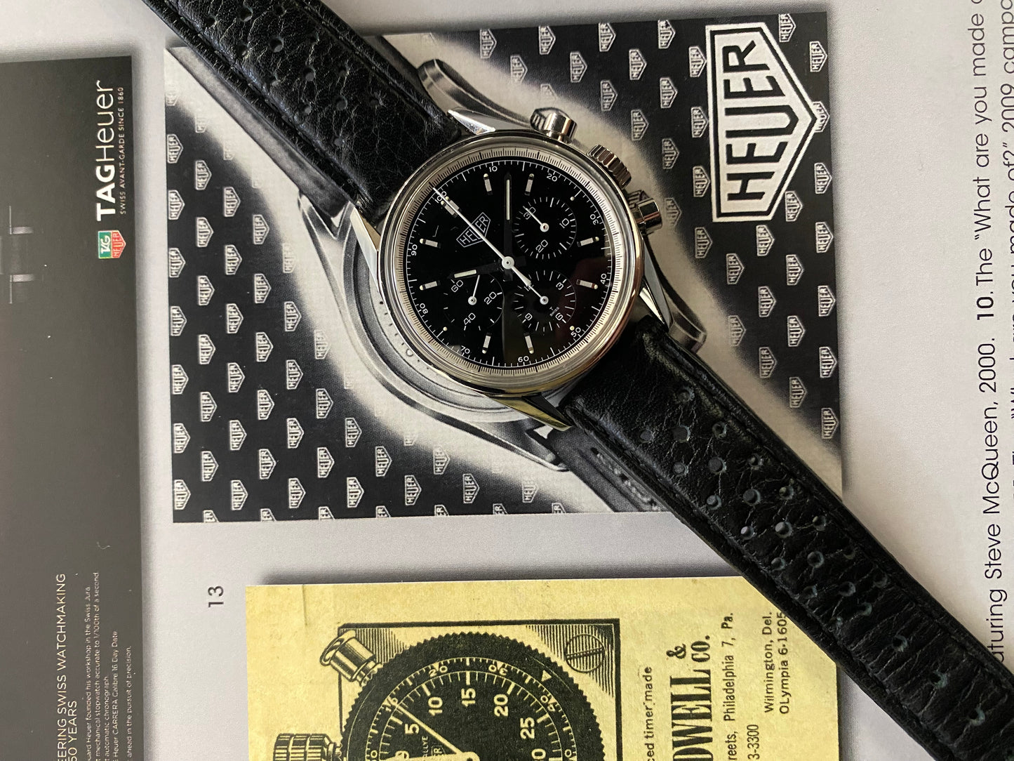 Heuer Carrera Chrono Réédition 1963 - CS3111