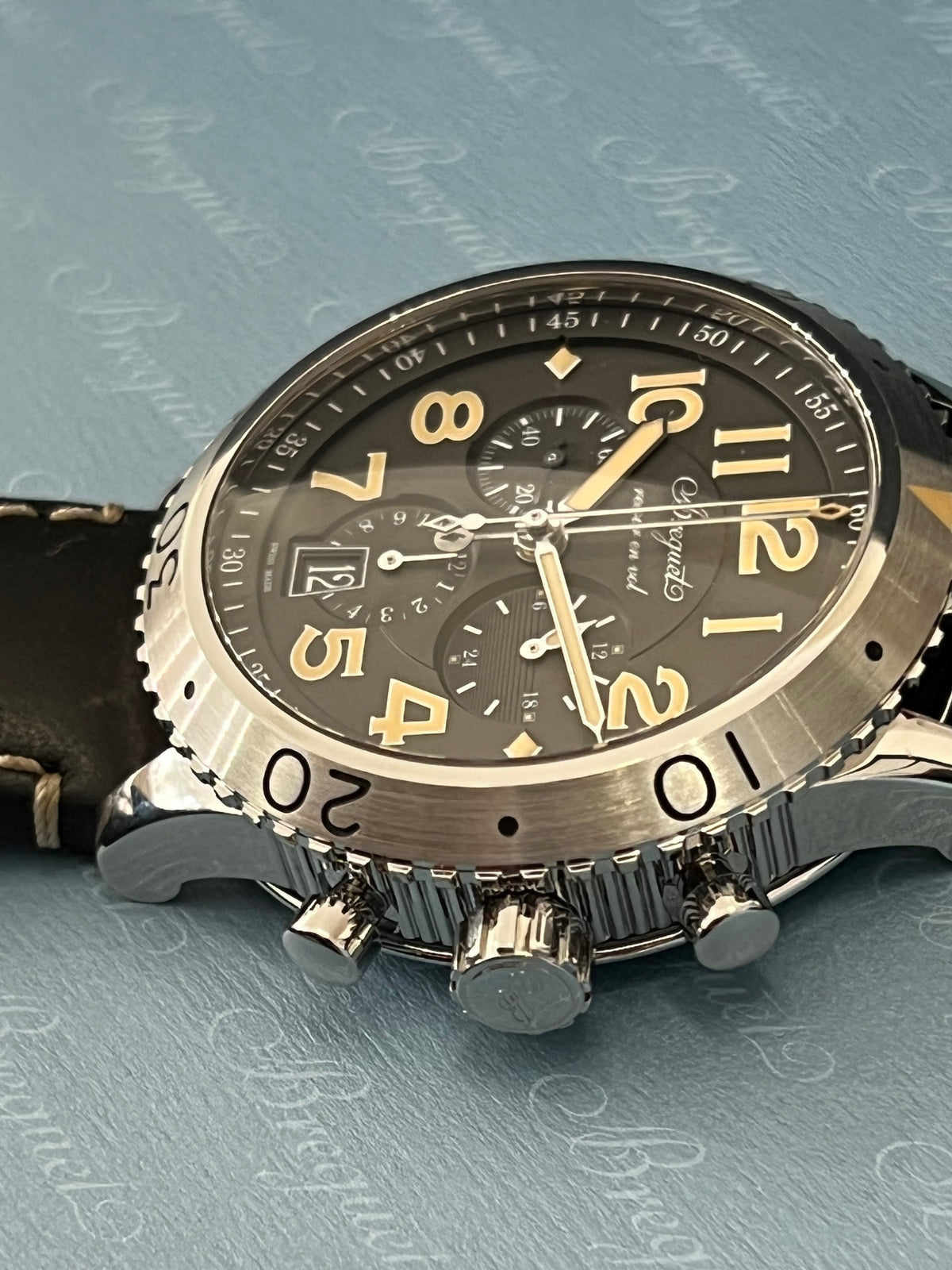 Breguet Type XXI Flyback Chrono - 3817ST/X2/3ZU - Full Set