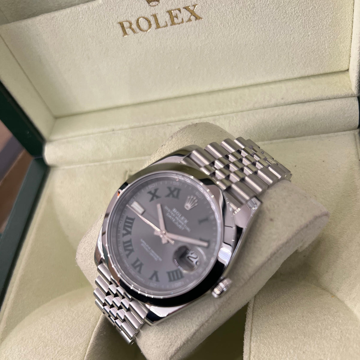 Rolex Datejust 41 Wimbledon Full Set de 2017 - 126300