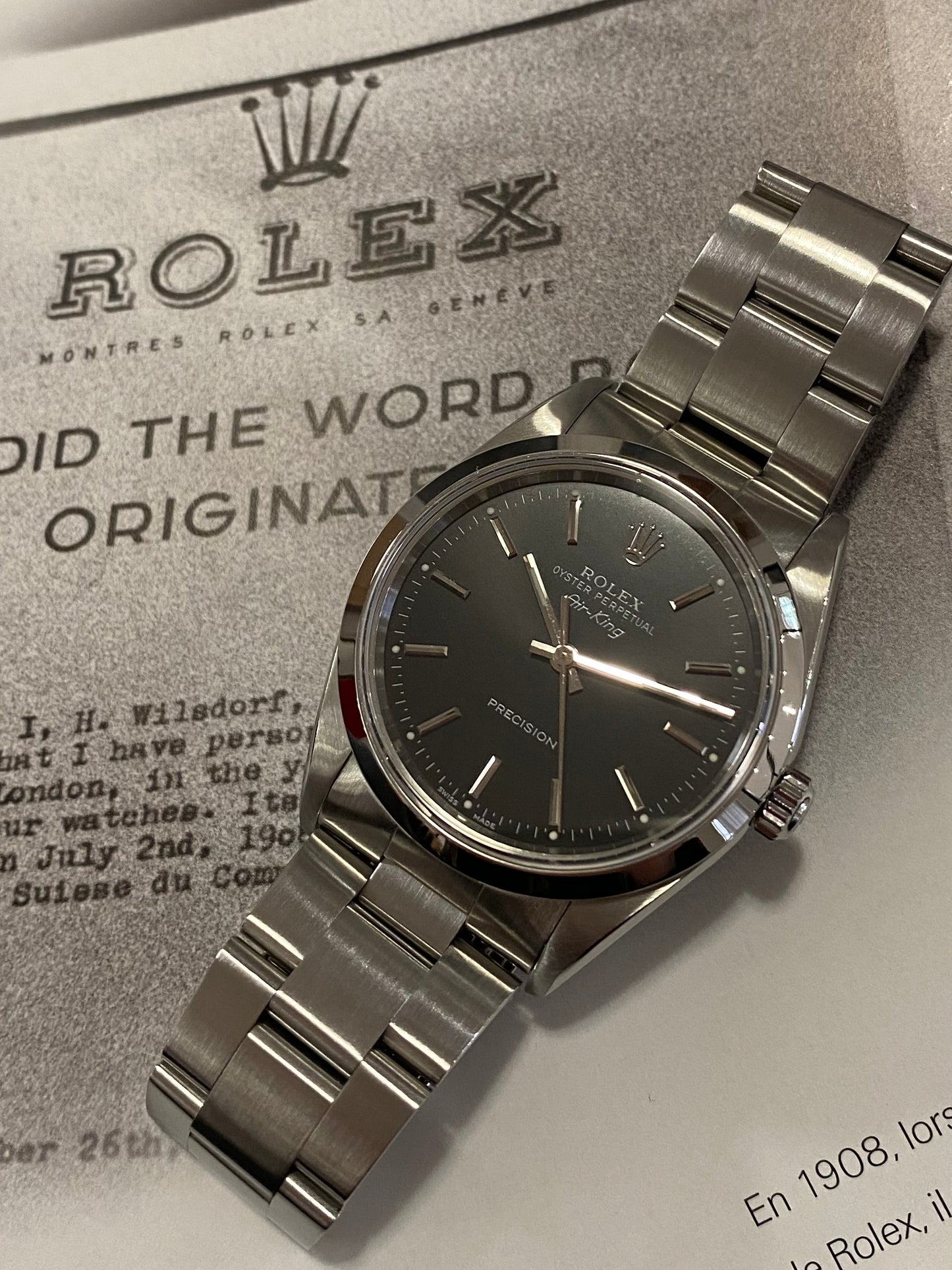 Rolex Air King 34 de 1999 - 14000