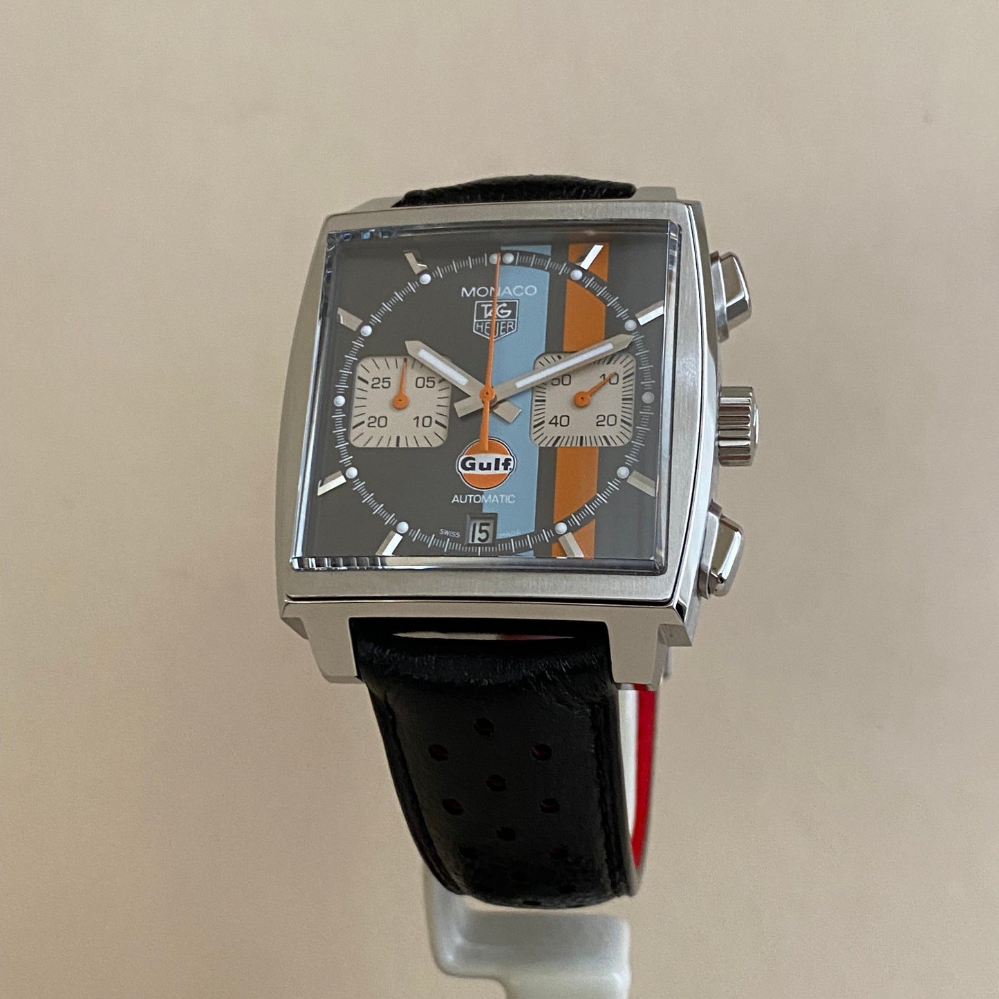 Tag Heuer Monaco Chrono Gulf Edition Limitée - CAW2113-FC6250