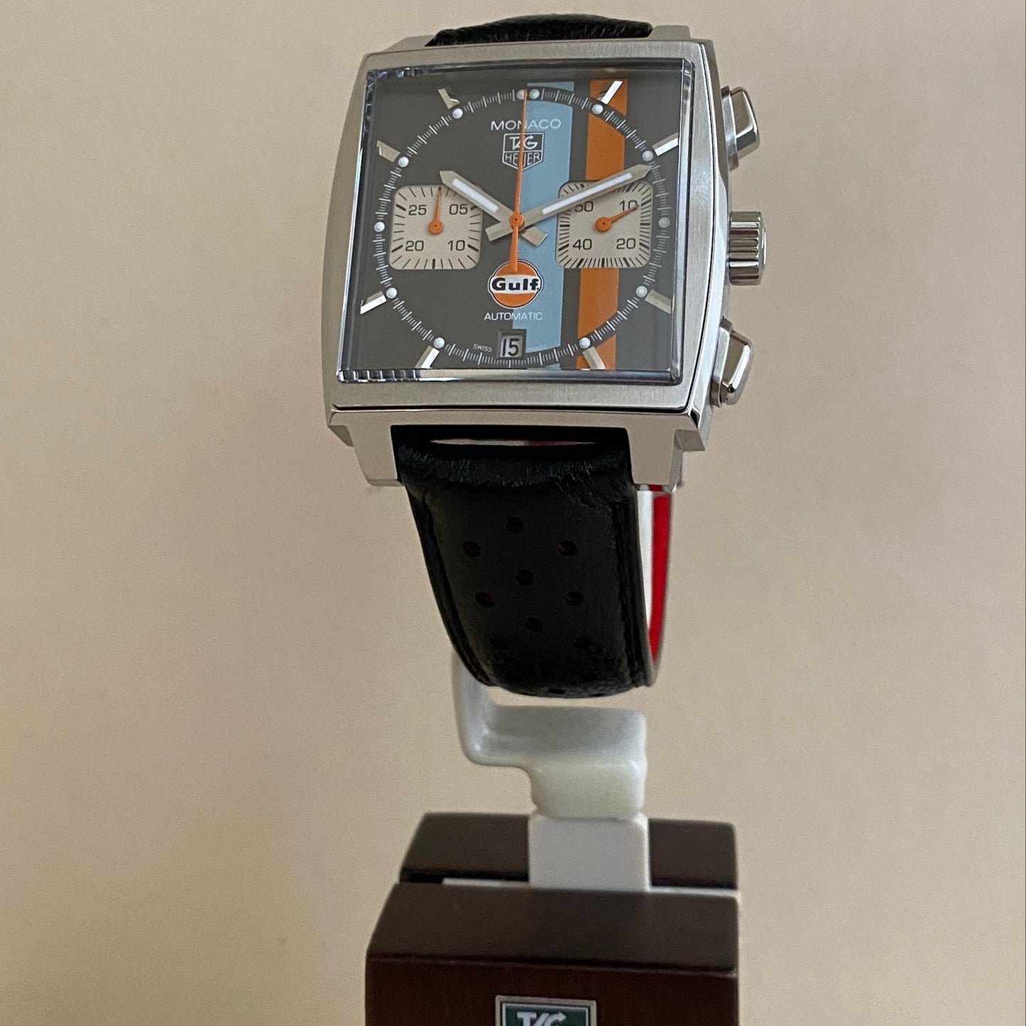 Tag Heuer Monaco Chrono Gulf Edition Limitée - CAW2113-FC6250