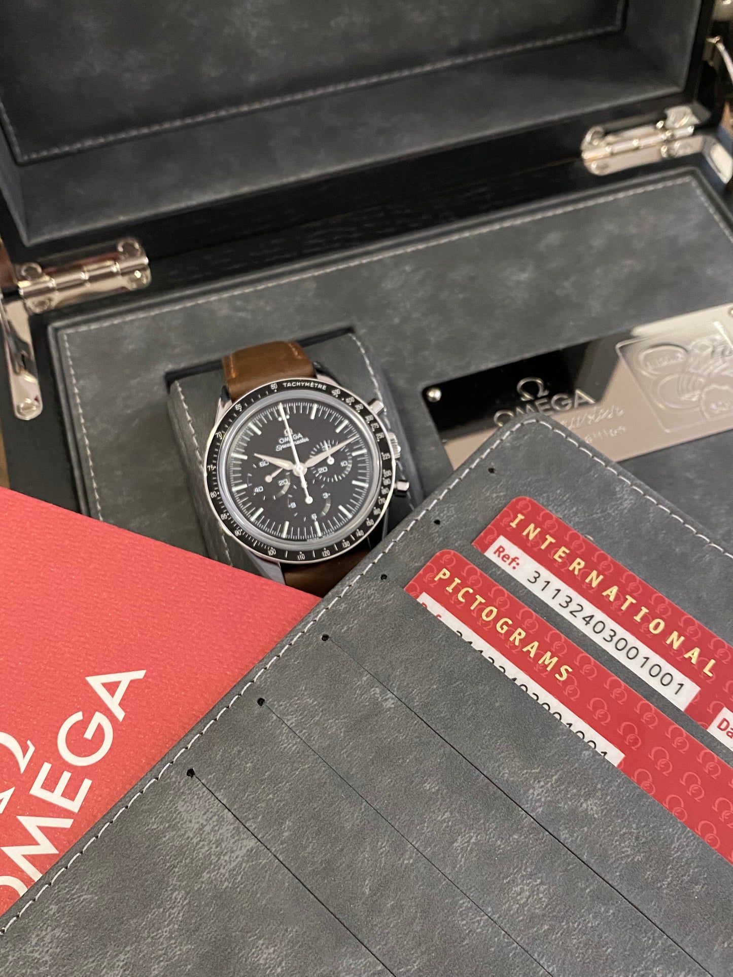 Omega Speedmaster First Omega in Space Full Set - 311.32.40.30.01.001