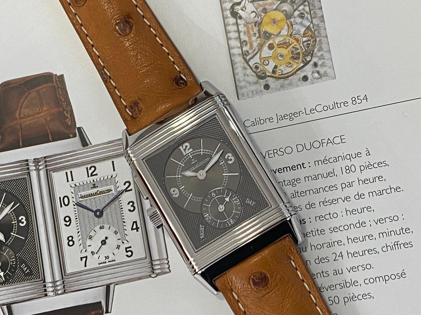 Jaeger-Lecoultre Reverso Duoface Night&Day Full Set - 272.8.54