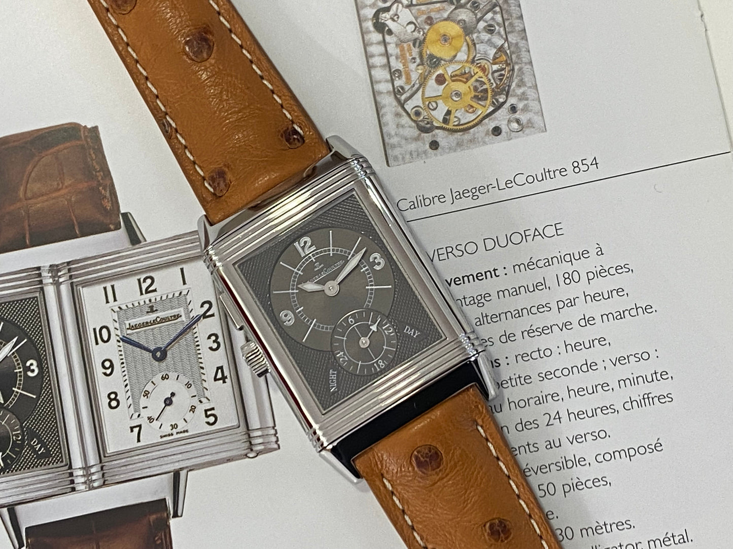 Jaeger-Lecoultre Reverso Duoface Night&Day Full Set - 272.8.54