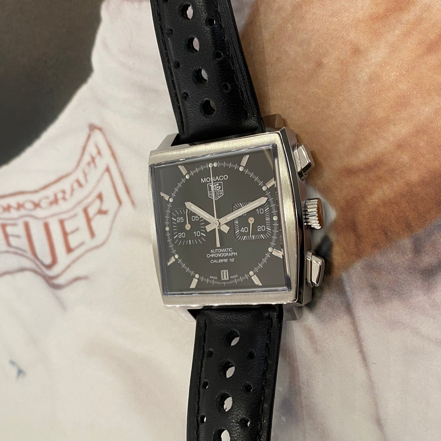 Tag Heuer Monaco Calibre 12 - CAW2110.FC6177