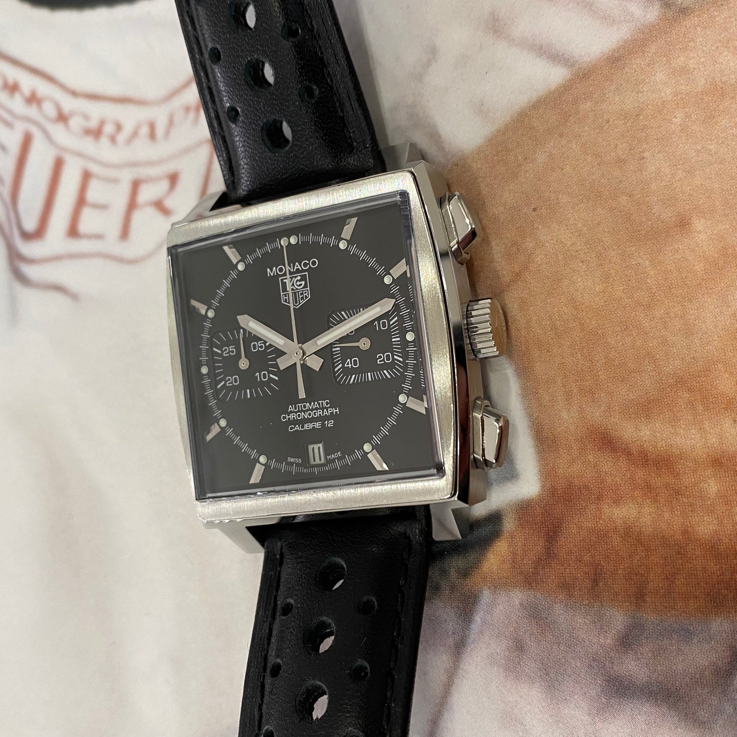 Tag Heuer Monaco Calibre 12 - CAW2110.FC6177