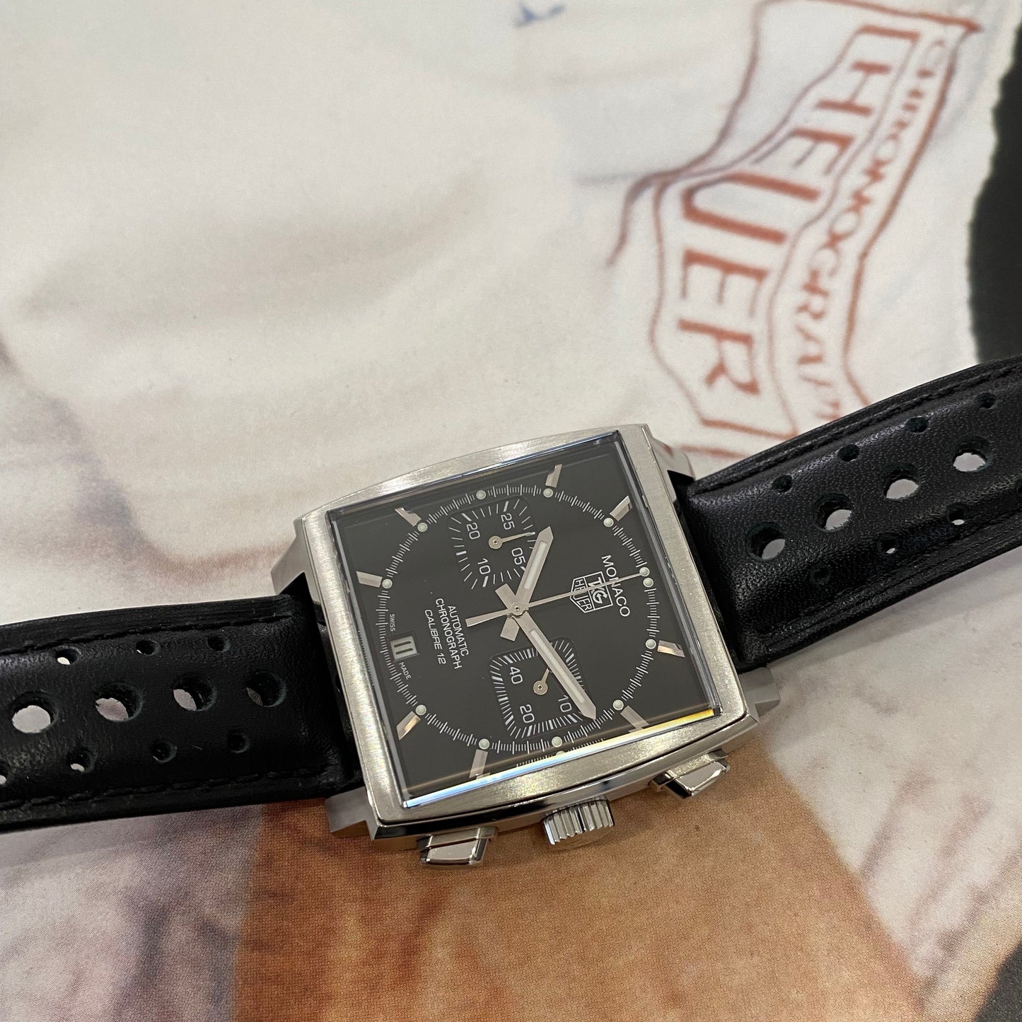Tag Heuer Monaco Calibre 12 - CAW2110.FC6177