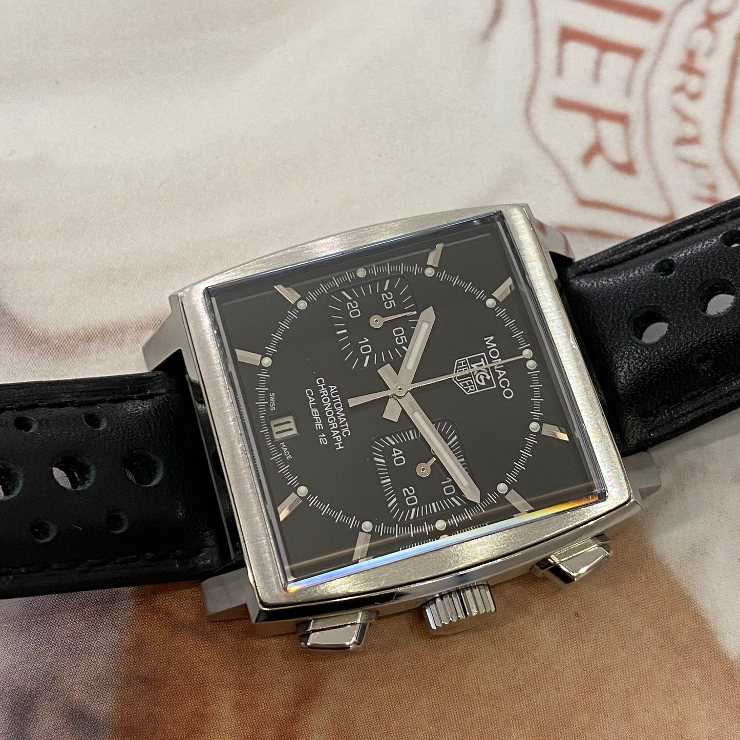 Tag Heuer Monaco Calibre 12 - CAW2110.FC6177