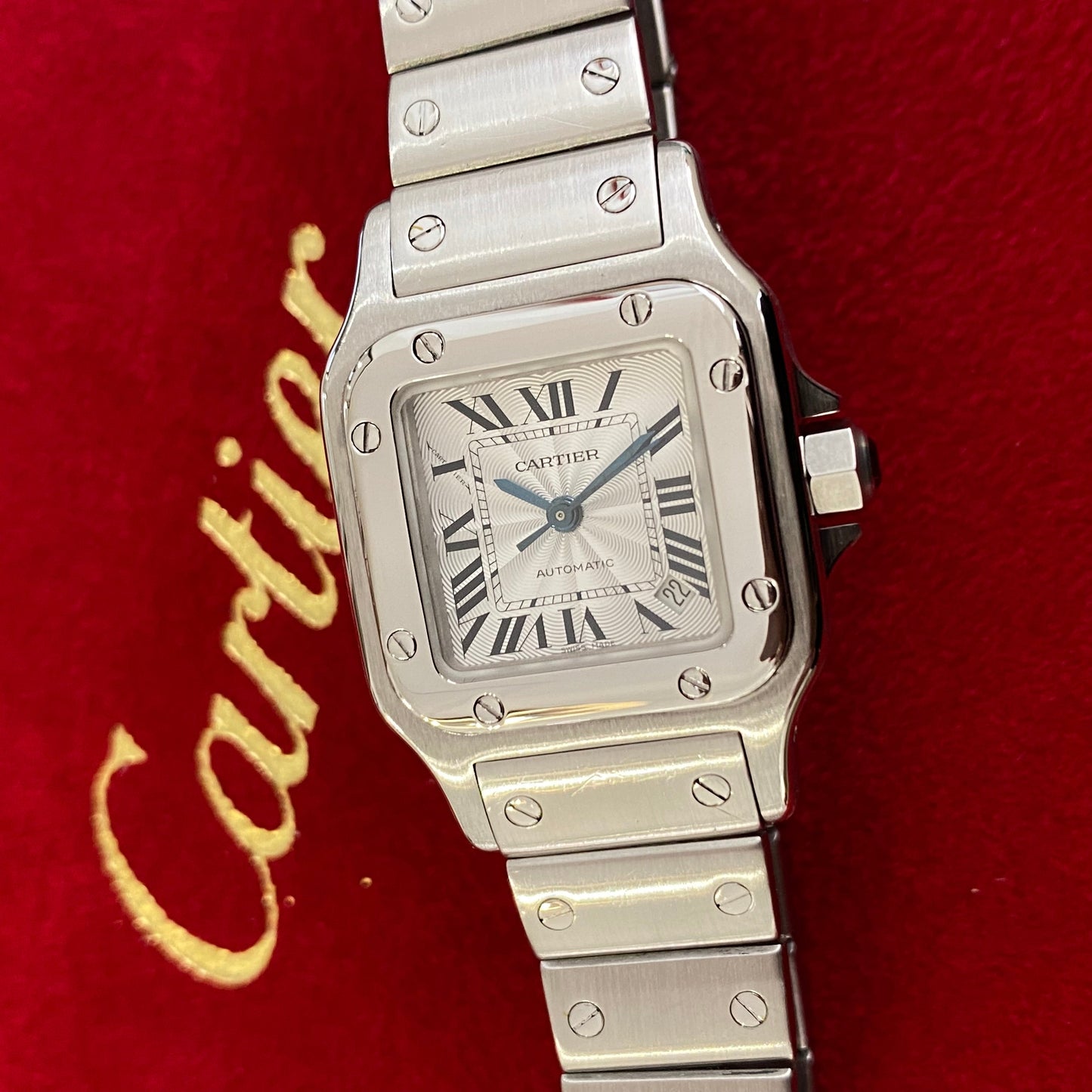 Cartier Santos Galbée P.M - 2423
