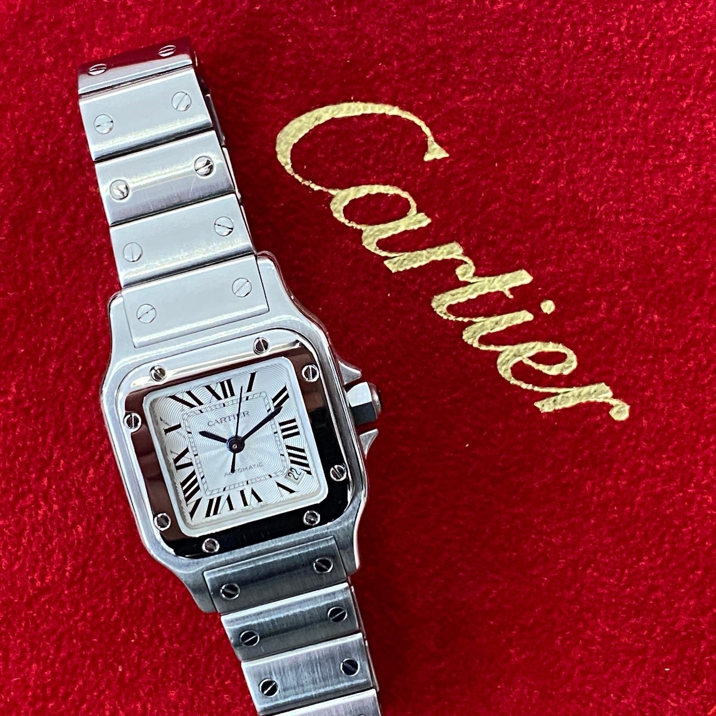 Cartier Santos Galbée P.M - 2423