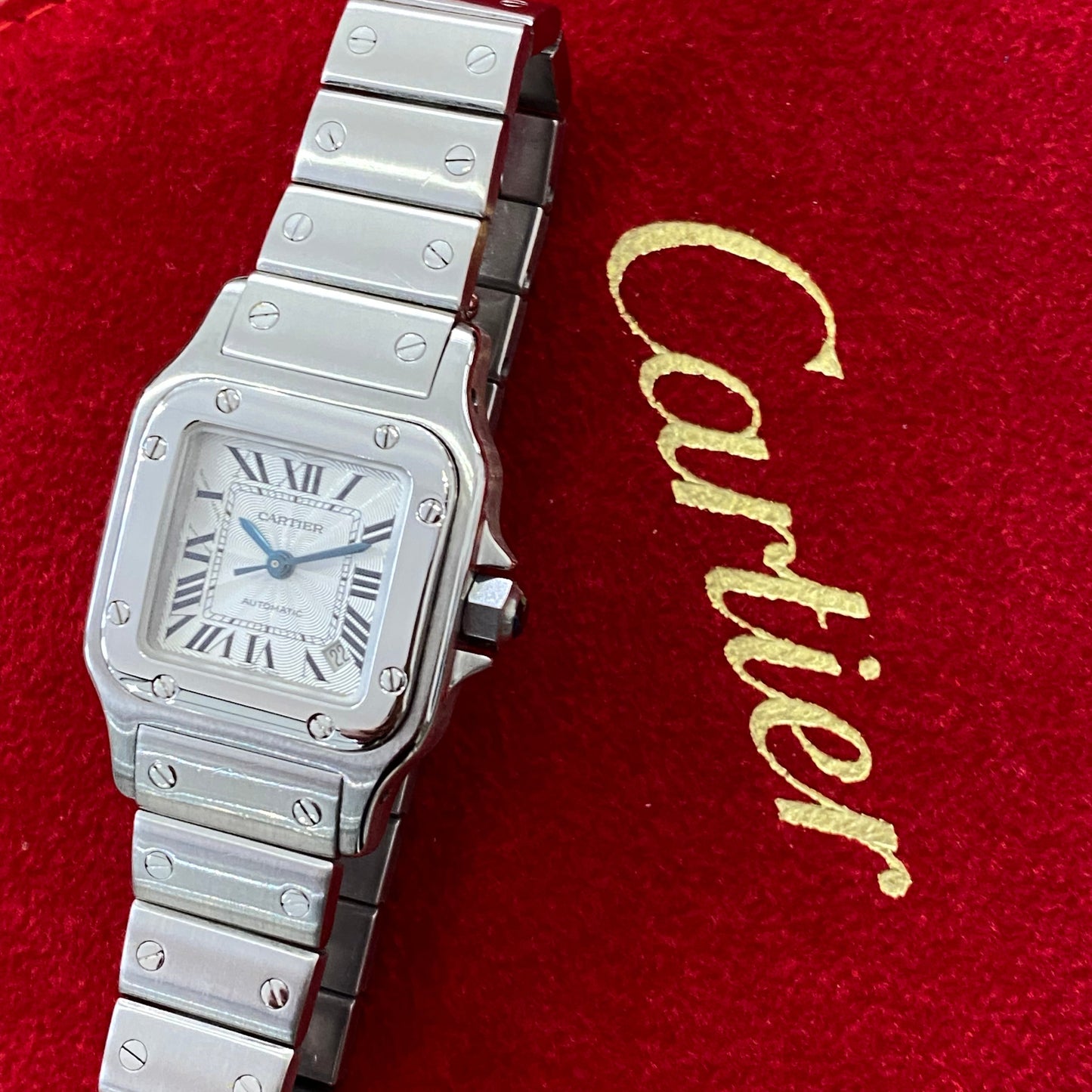 Cartier Santos Galbée P.M - 2423