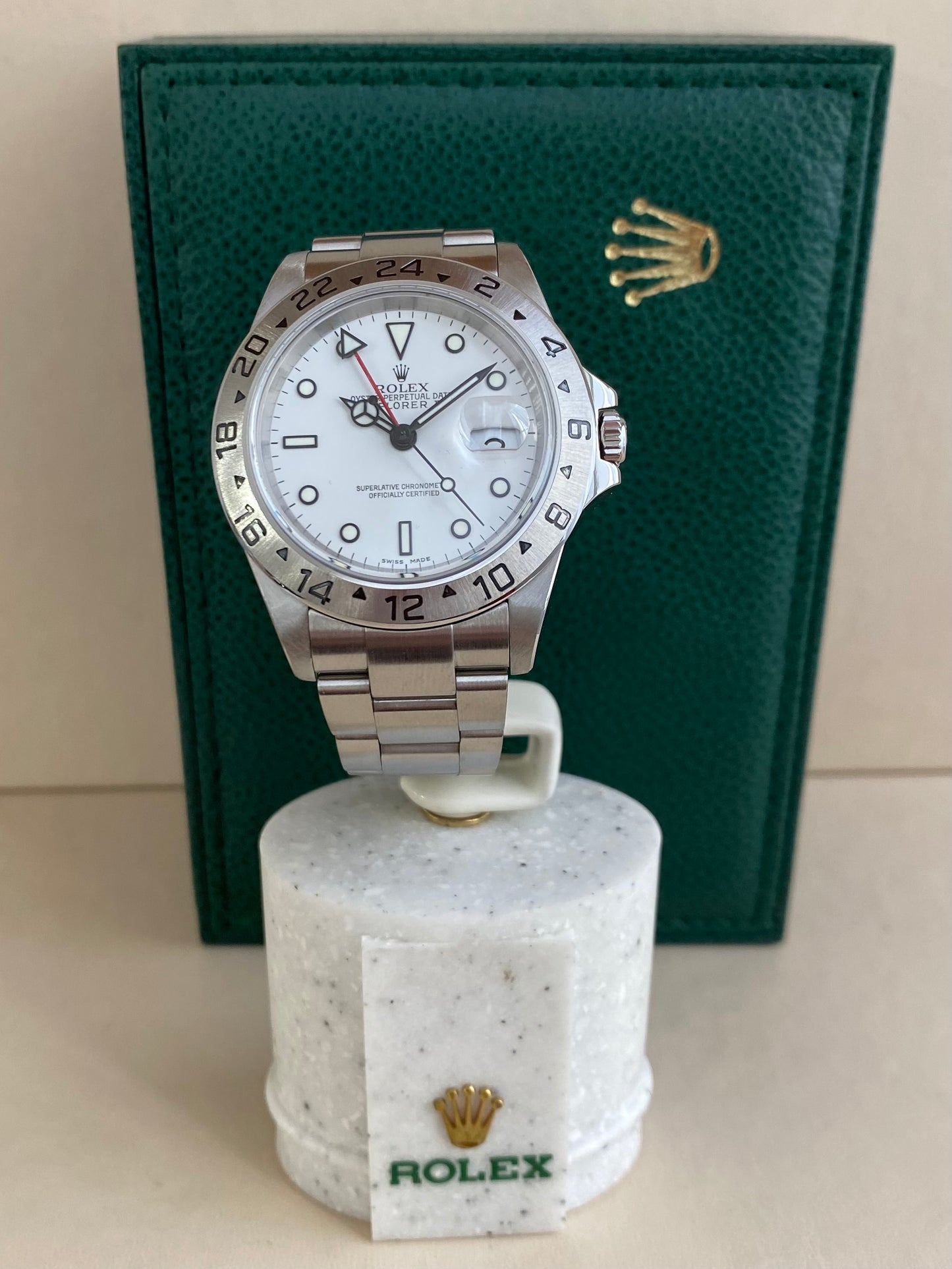 Rolex Explorer II Full Set de 2006 - 16570