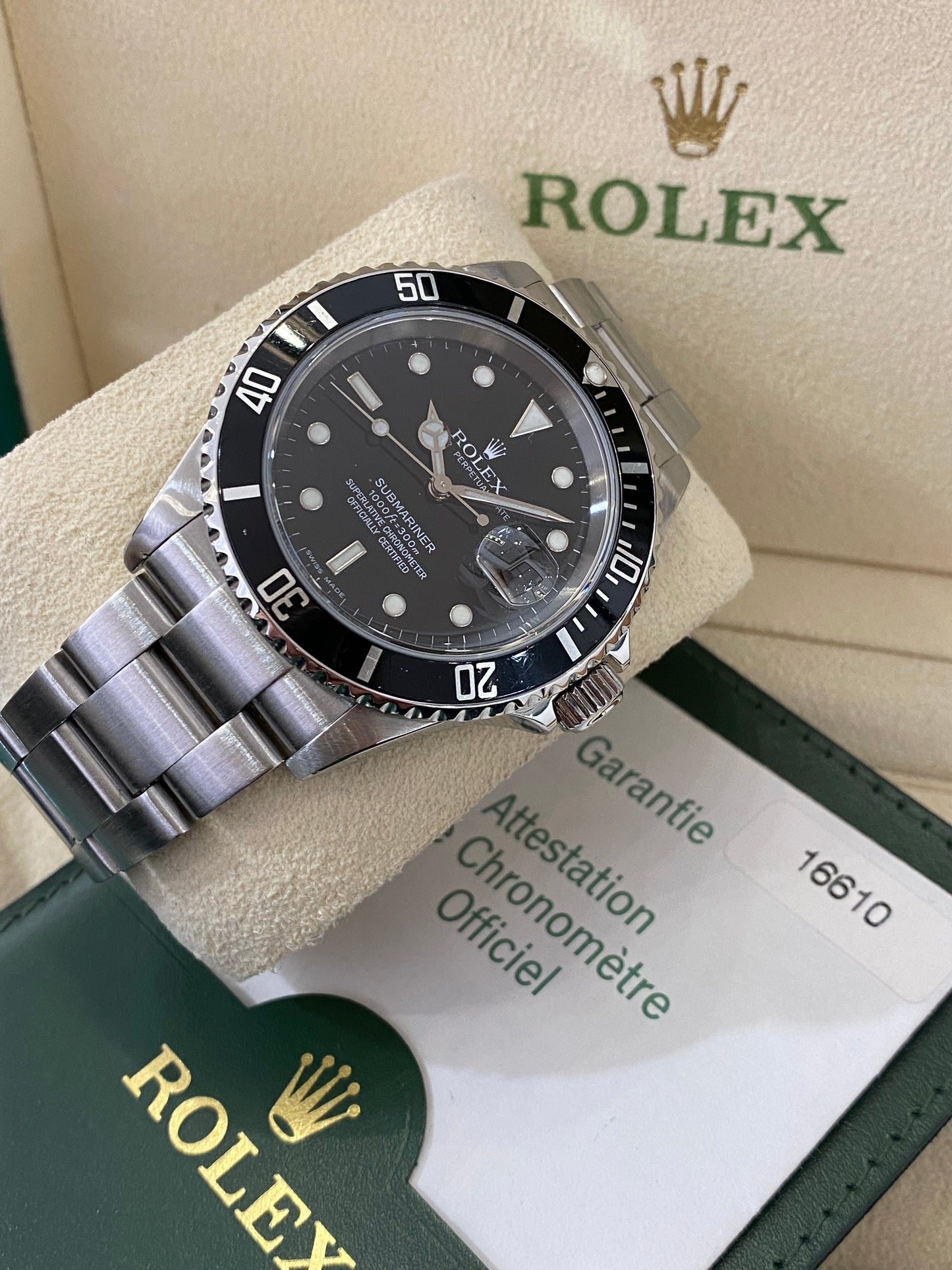 Rolex Submariner Date Full Set 2007 - 16610LN