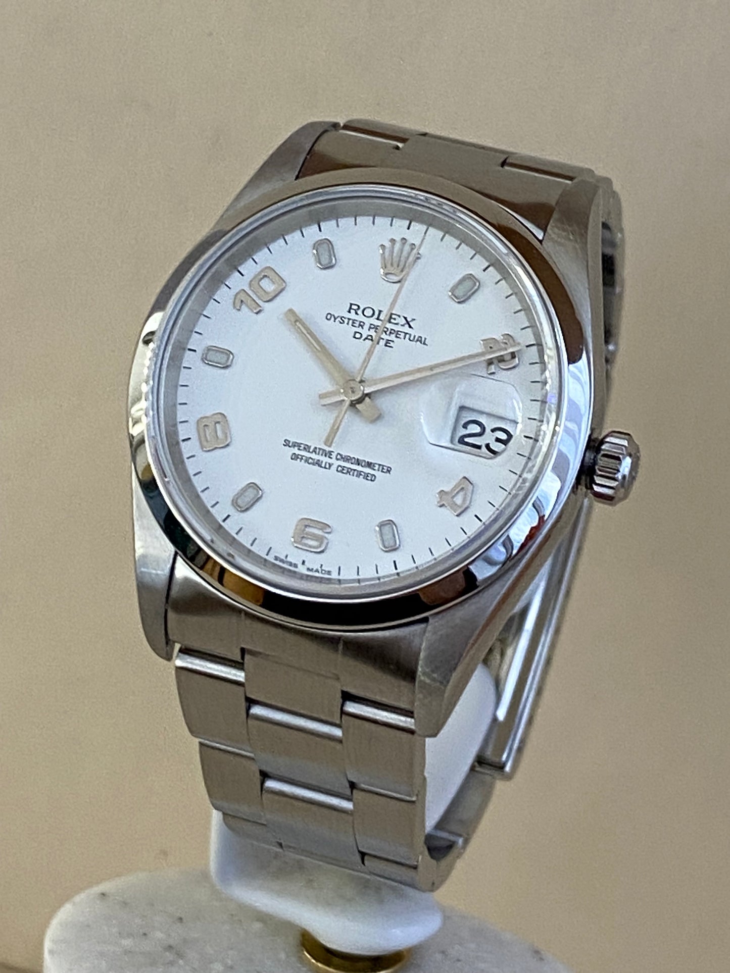 Rolex Date de 2009 - 15200