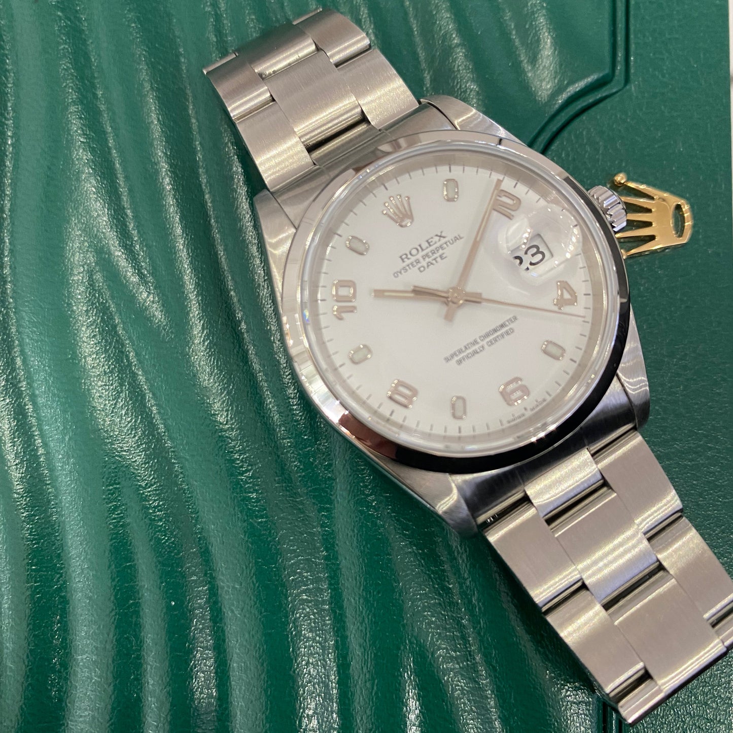 Rolex Date de 2009 - 15200