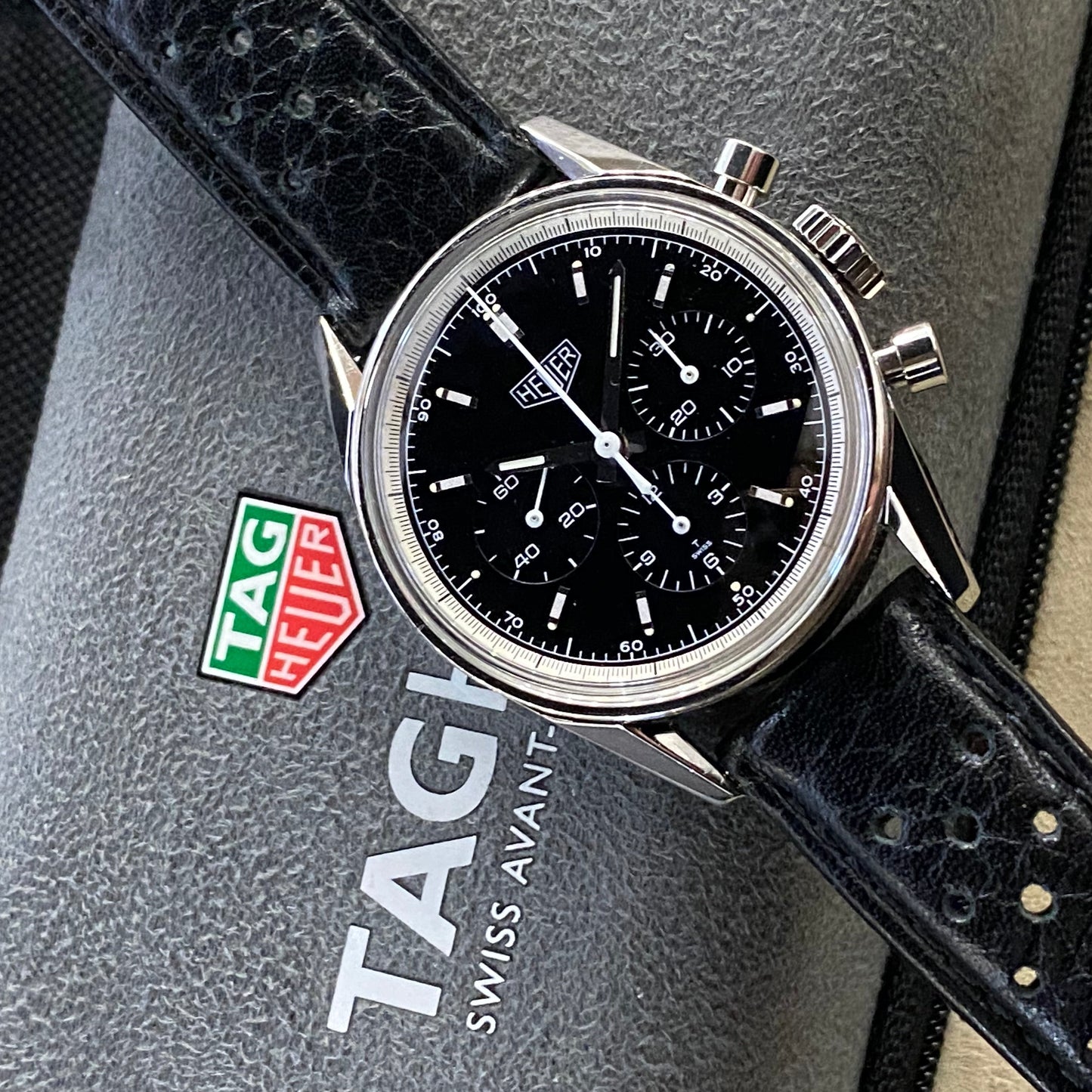 Heuer Carrera Chrono Réédition 1963 - CS3111