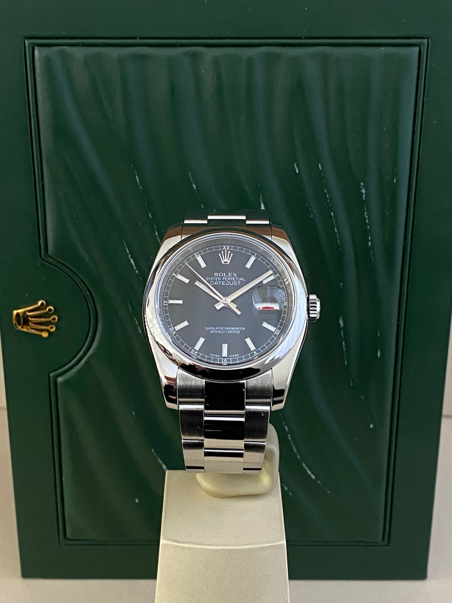 Rolex Datejust 36 Full Set de 2006 - 116200