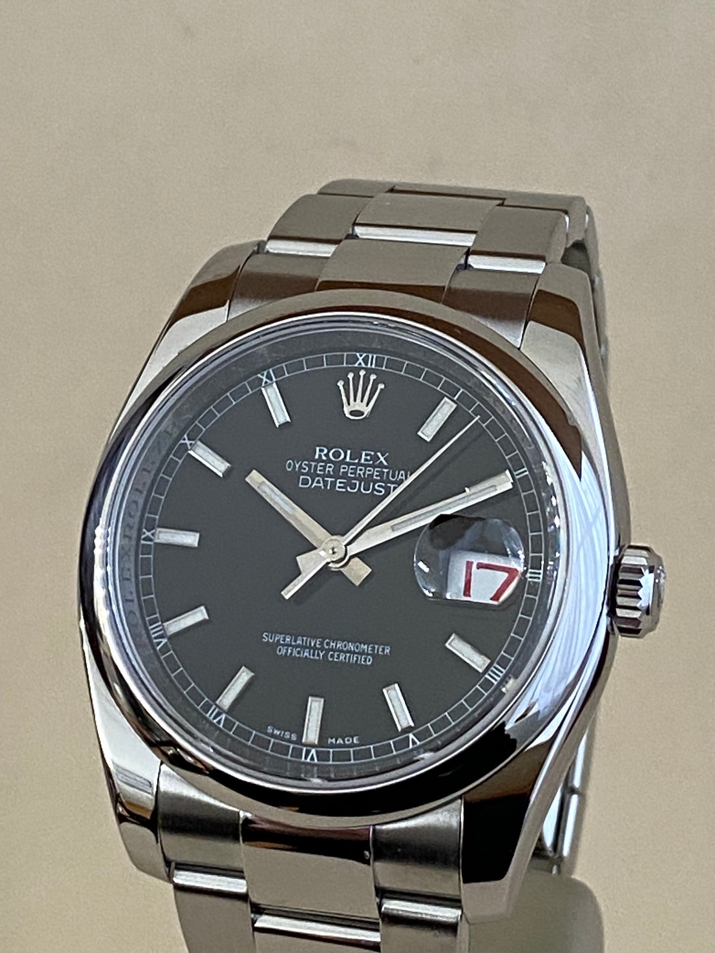 Rolex Datejust 36 Full Set de 2006 - 116200
