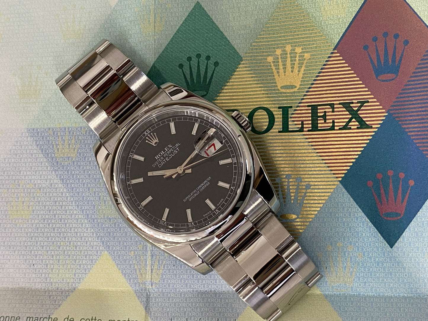 Rolex Datejust 36 Full Set de 2006 - 116200