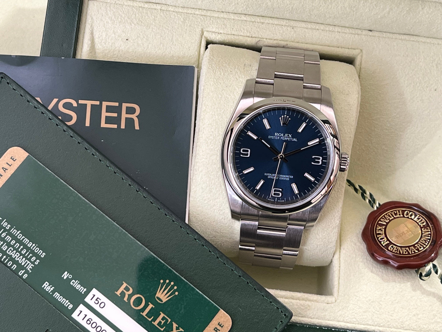 Rolex Oyster Perpetual 36 - 116000 - Full Set