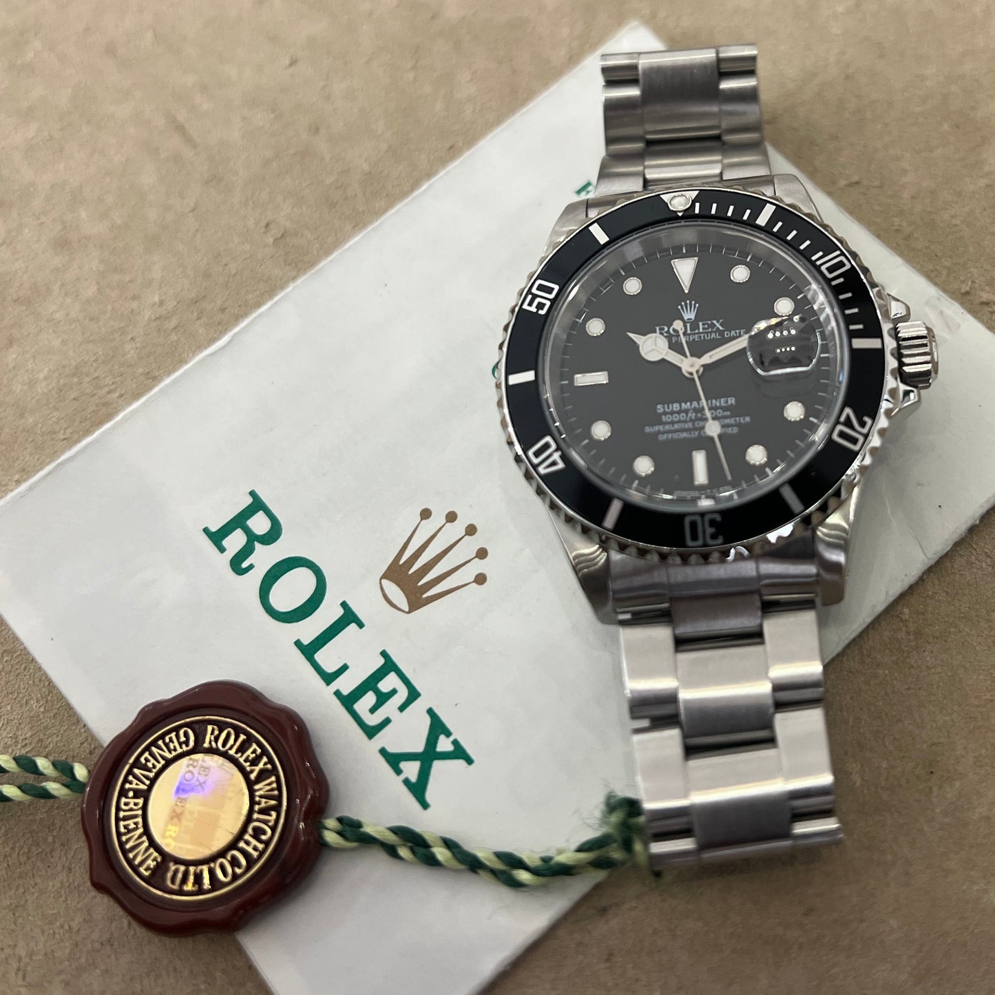 Rolex Submariner Date  - 16610LN De 1998