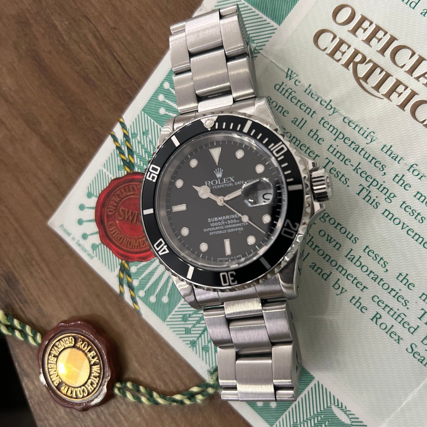 Rolex Submariner Date  - 16610LN De 1998