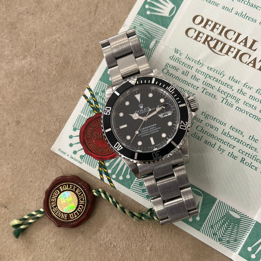 Rolex Submariner Date  - 16610LN De 1998