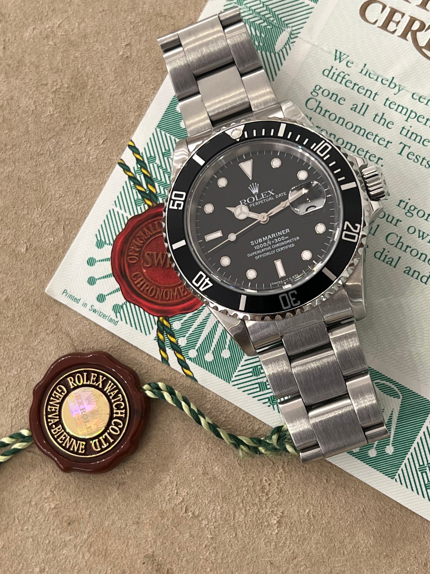 Rolex Submariner Date  - 16610LN De 1998