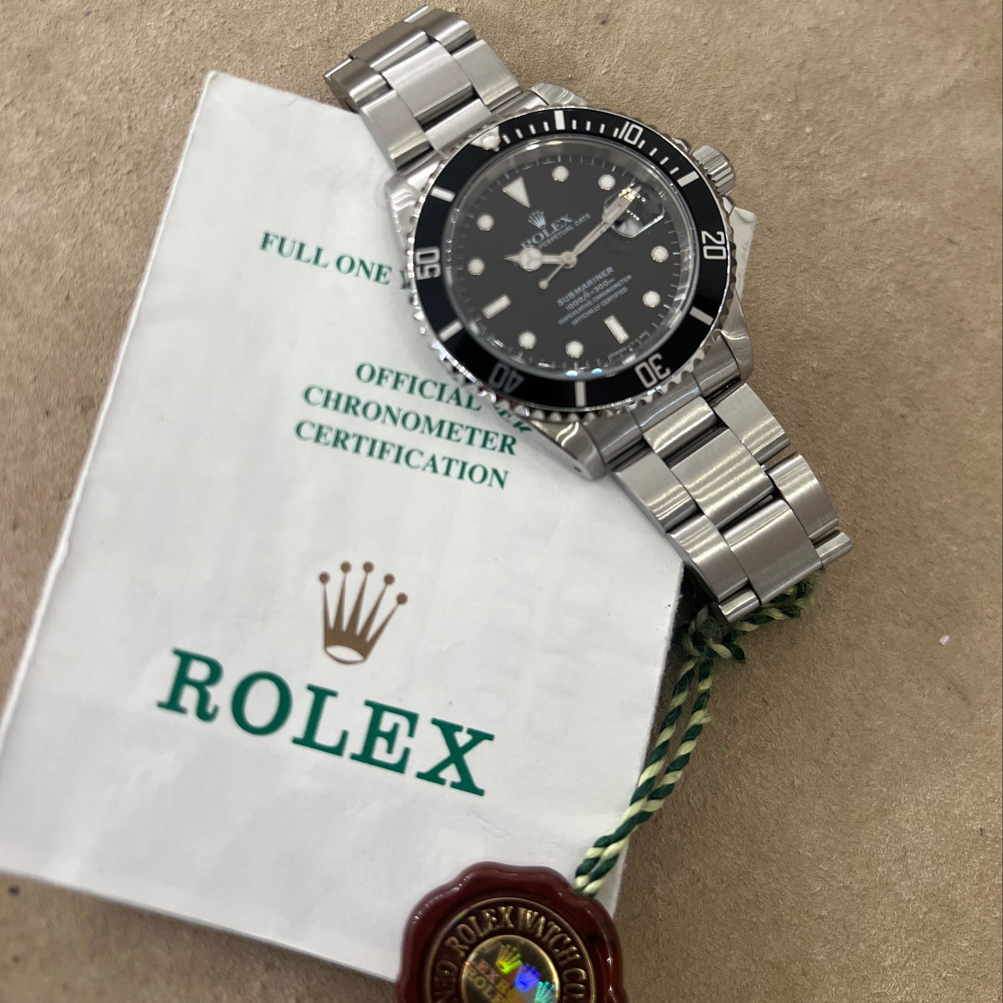 Rolex Submariner Date  - 16610LN De 1998