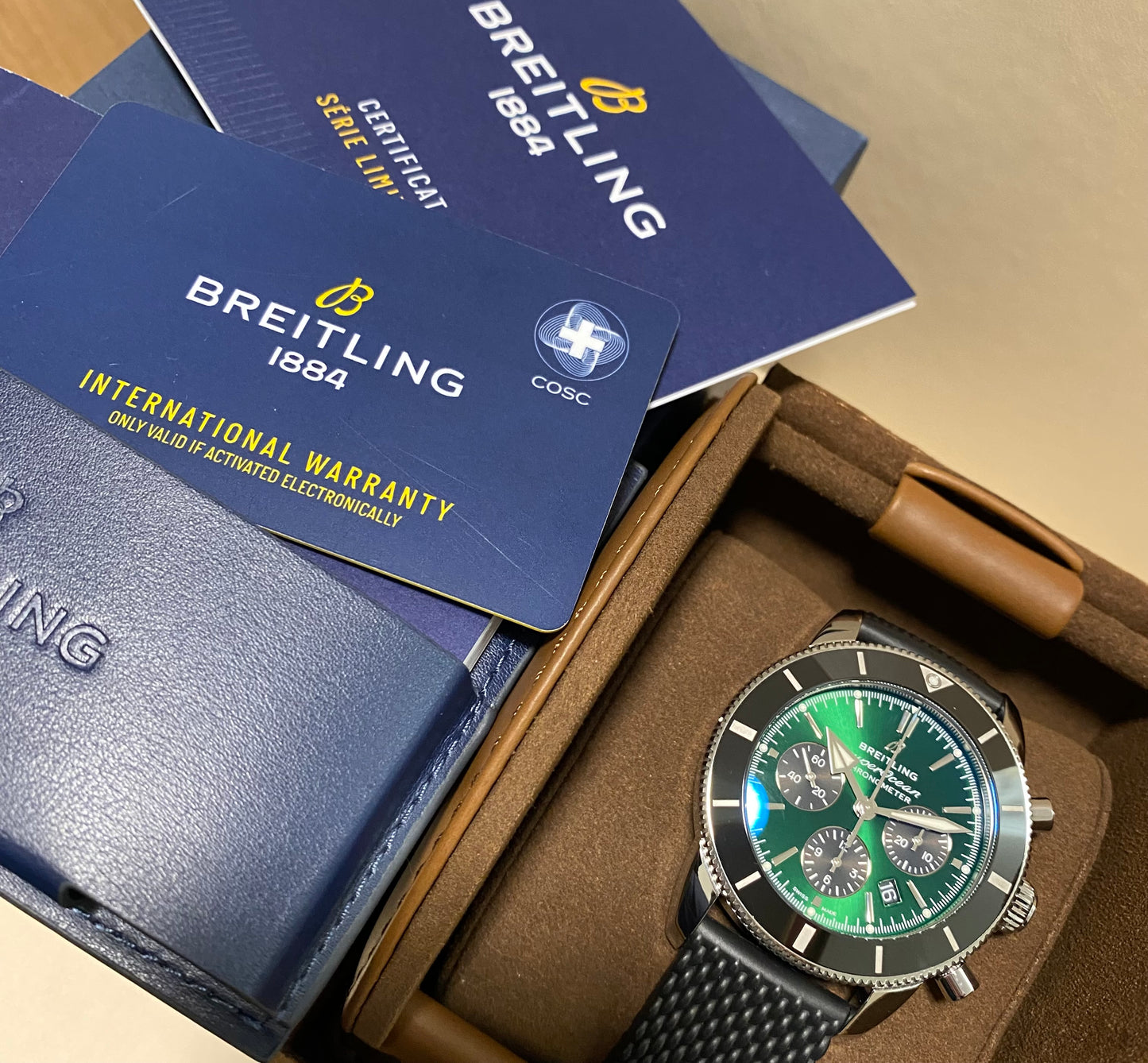 Breitling Superocean Heritage II B01 Chronographe Limited Edition - AB01621A1L1S1