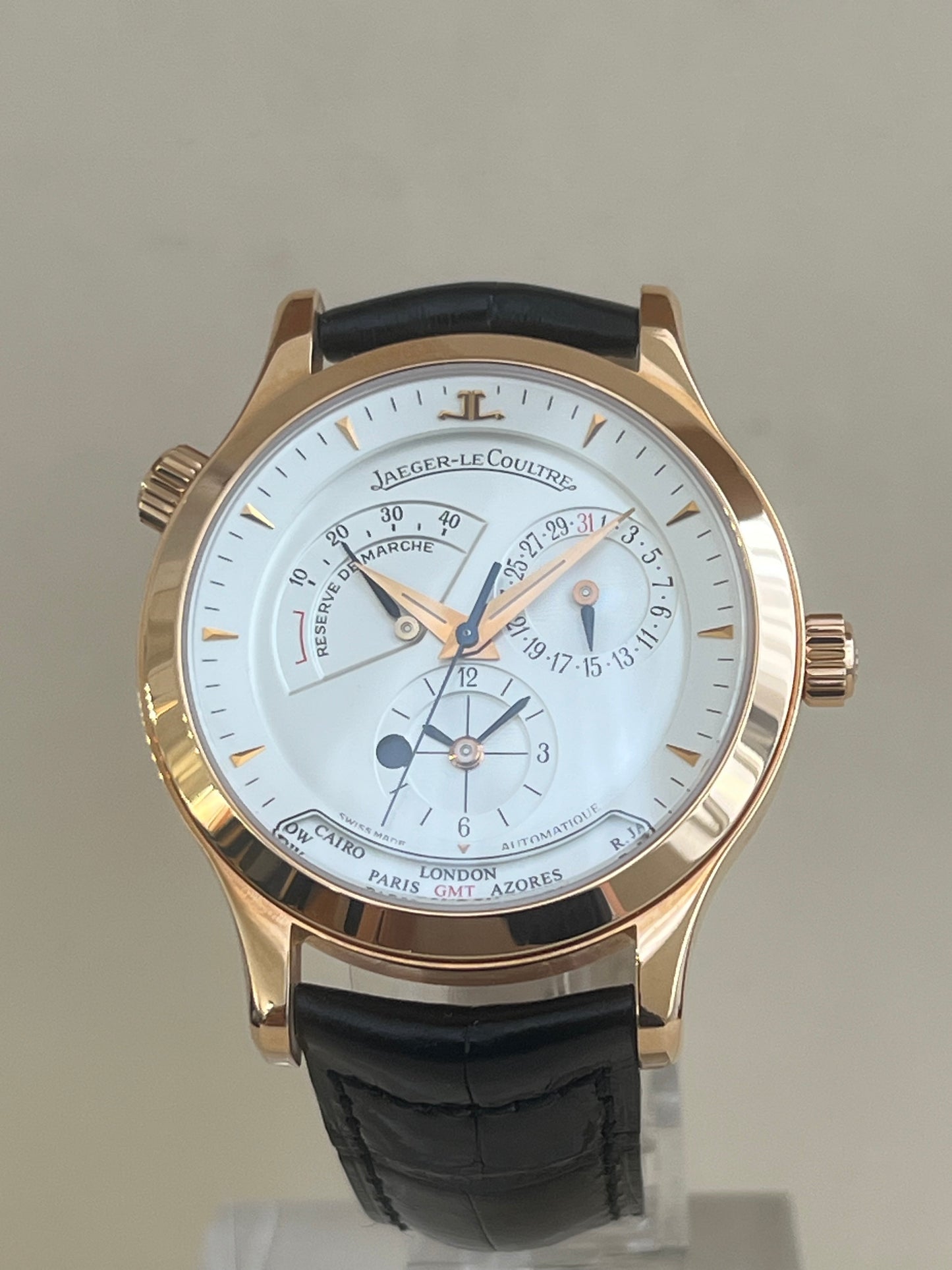 Jaeger-Lecoultre Master Geographic or rose neuve- 142.2.92