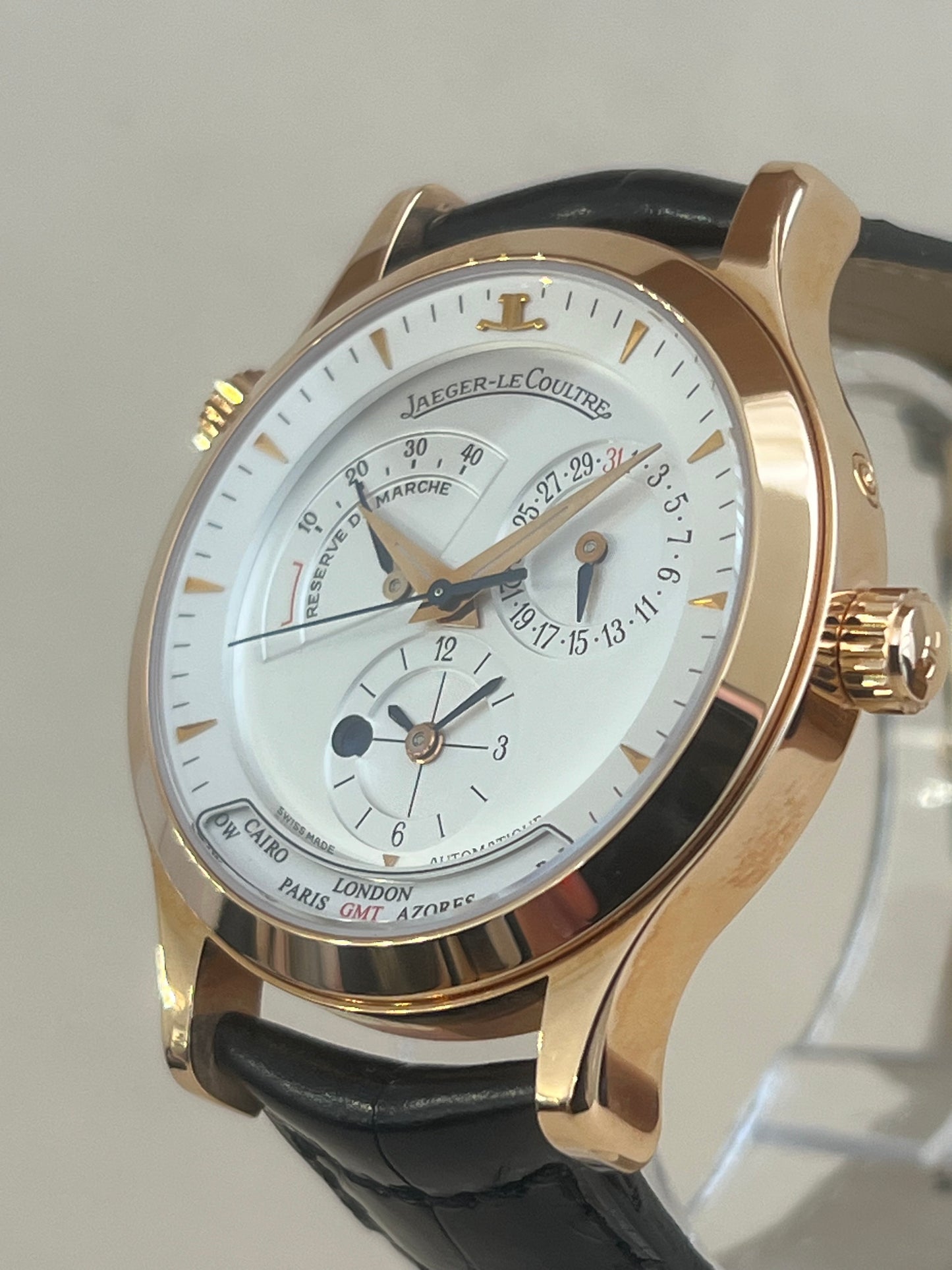 Jaeger-Lecoultre Master Geographic or rose neuve- 142.2.92
