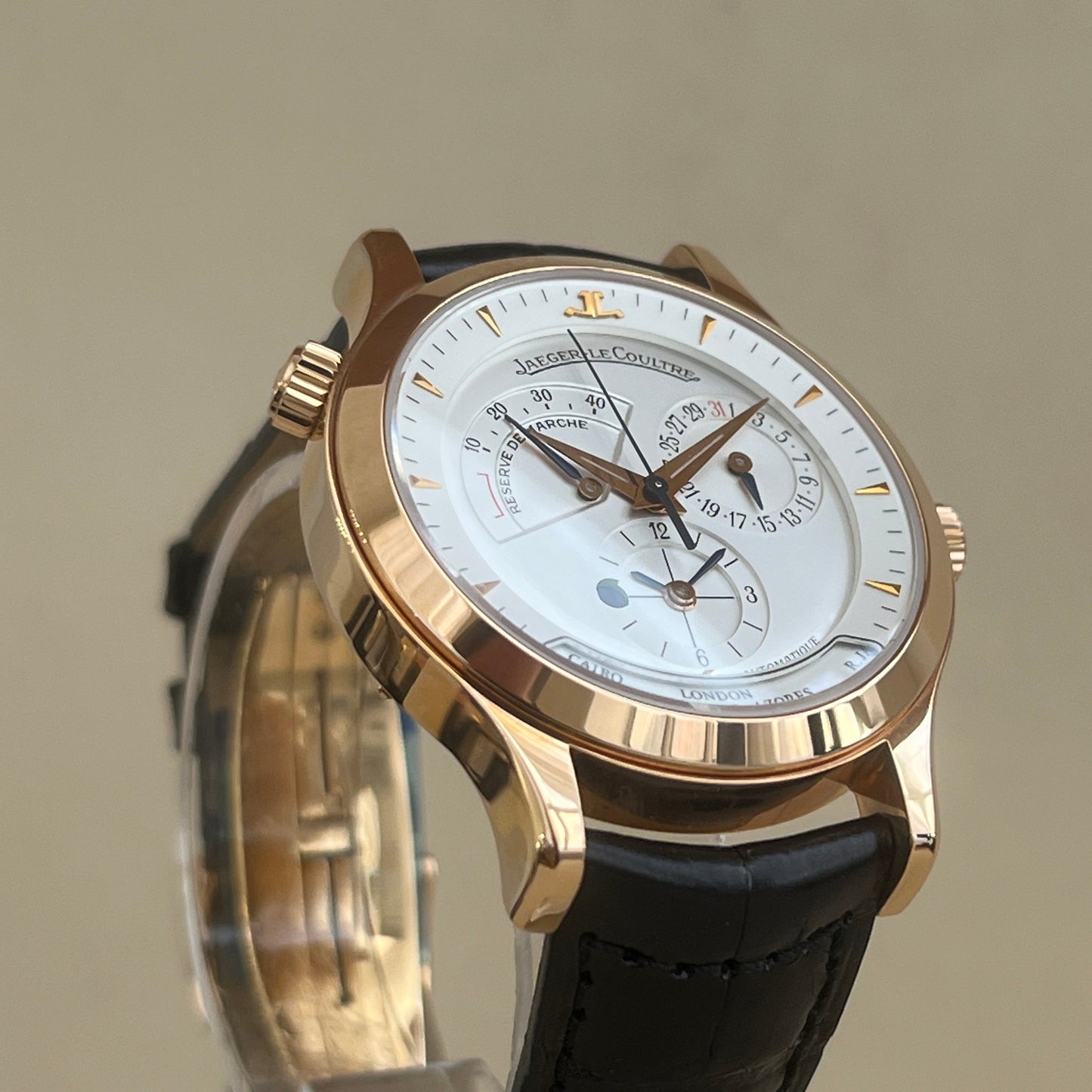 Jaeger-Lecoultre Master Geographic or rose neuve- 142.2.92