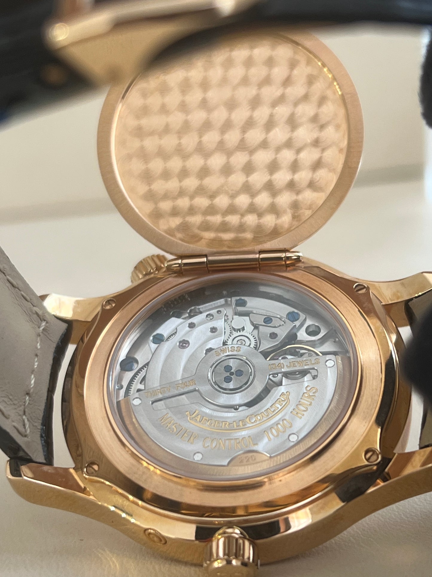 Jaeger-Lecoultre Master Geographic or rose neuve- 142.2.92