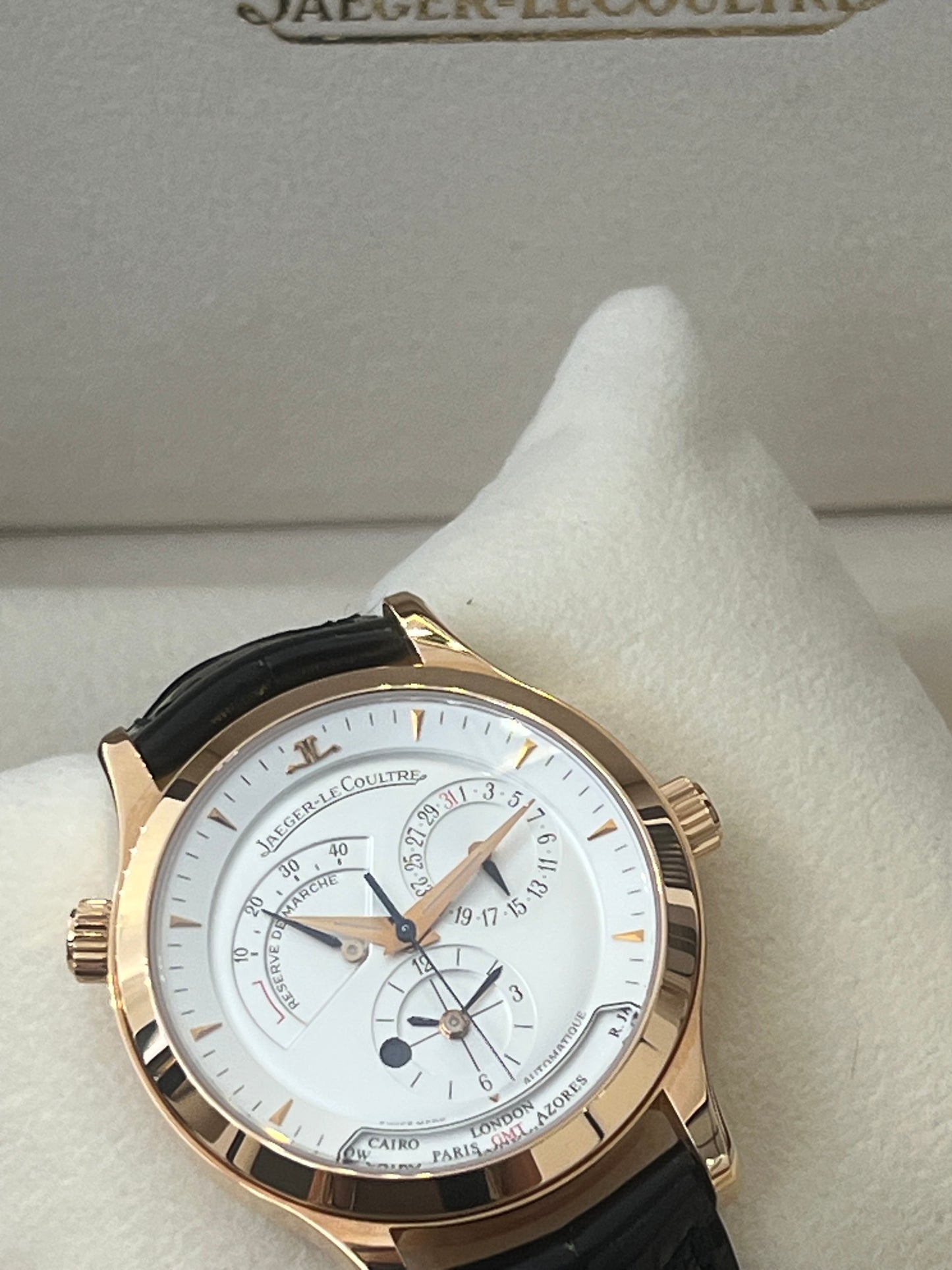 Jaeger-Lecoultre Master Geographic or rose neuve- 142.2.92