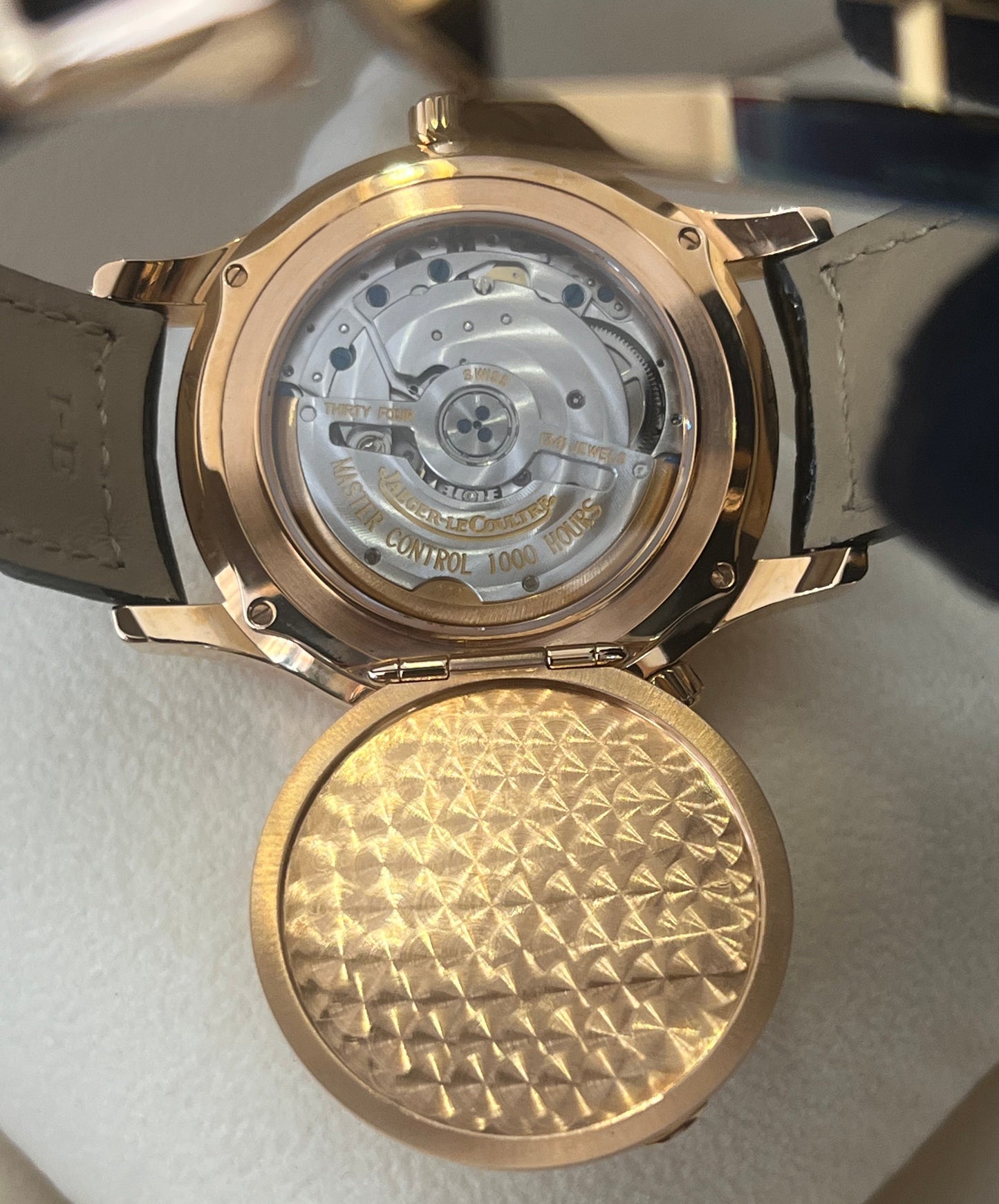 Jaeger-Lecoultre Master Geographic or rose neuve- 142.2.92