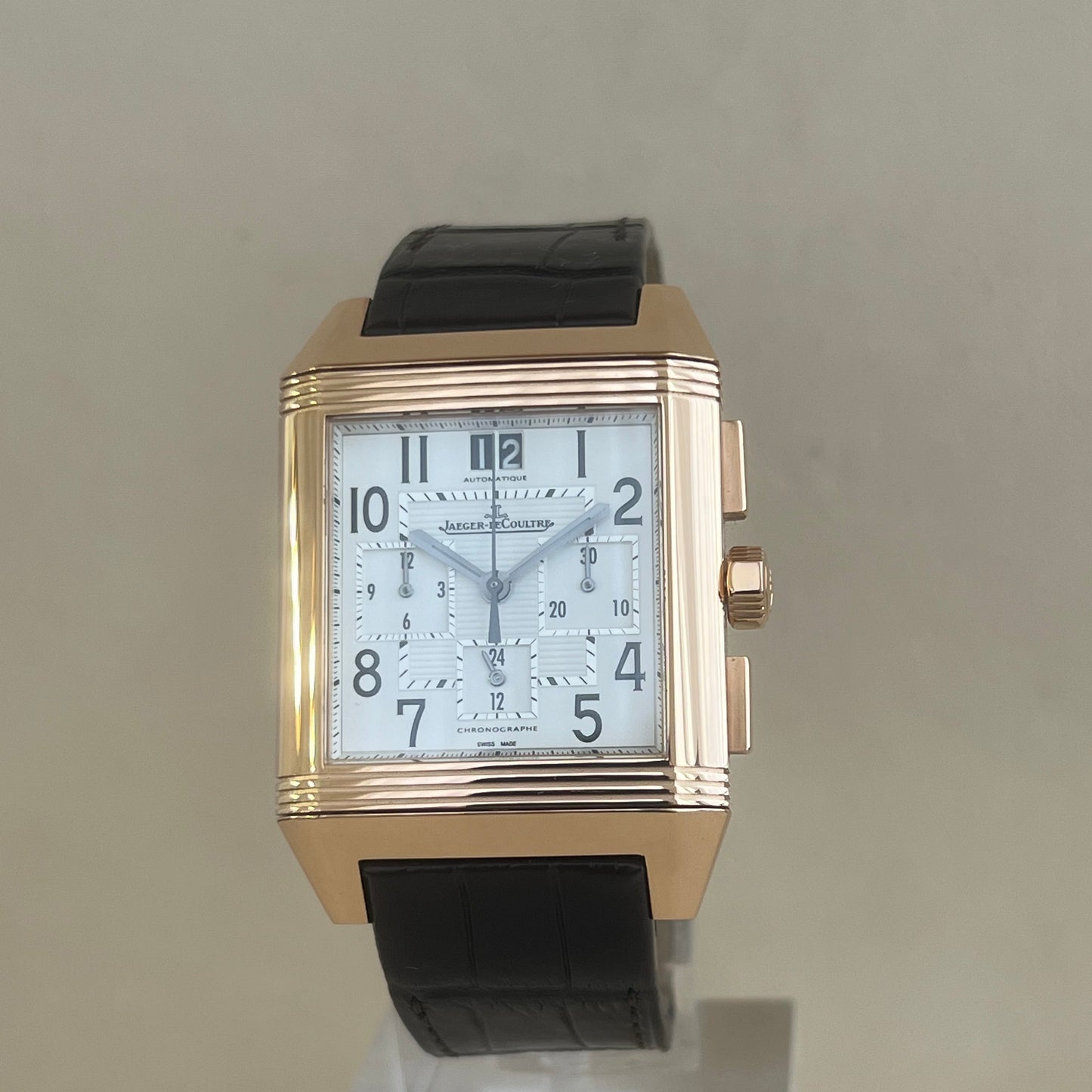 Jaeger-Lecoultre Reverso Chrono Squadra GMT Or Rose neuve- Q7012020