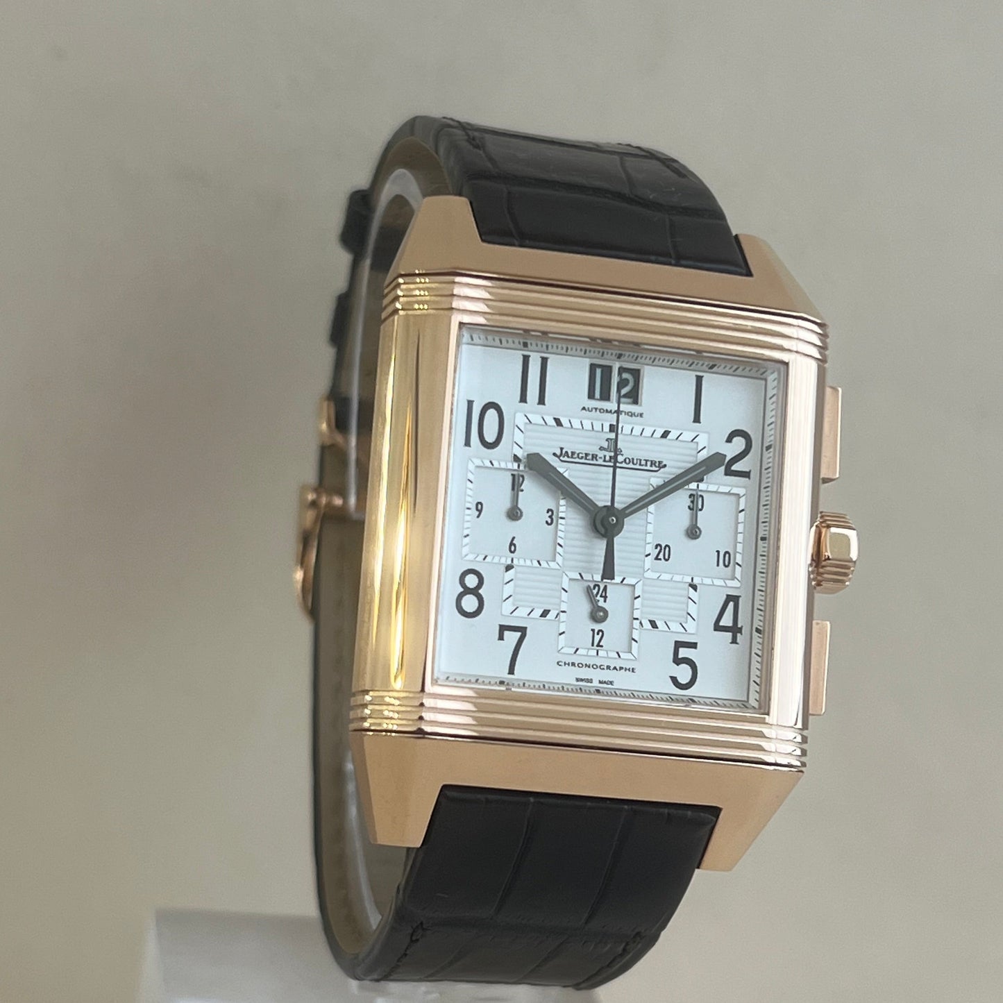 Jaeger-Lecoultre Reverso Chrono Squadra GMT Or Rose neuve- Q7012020