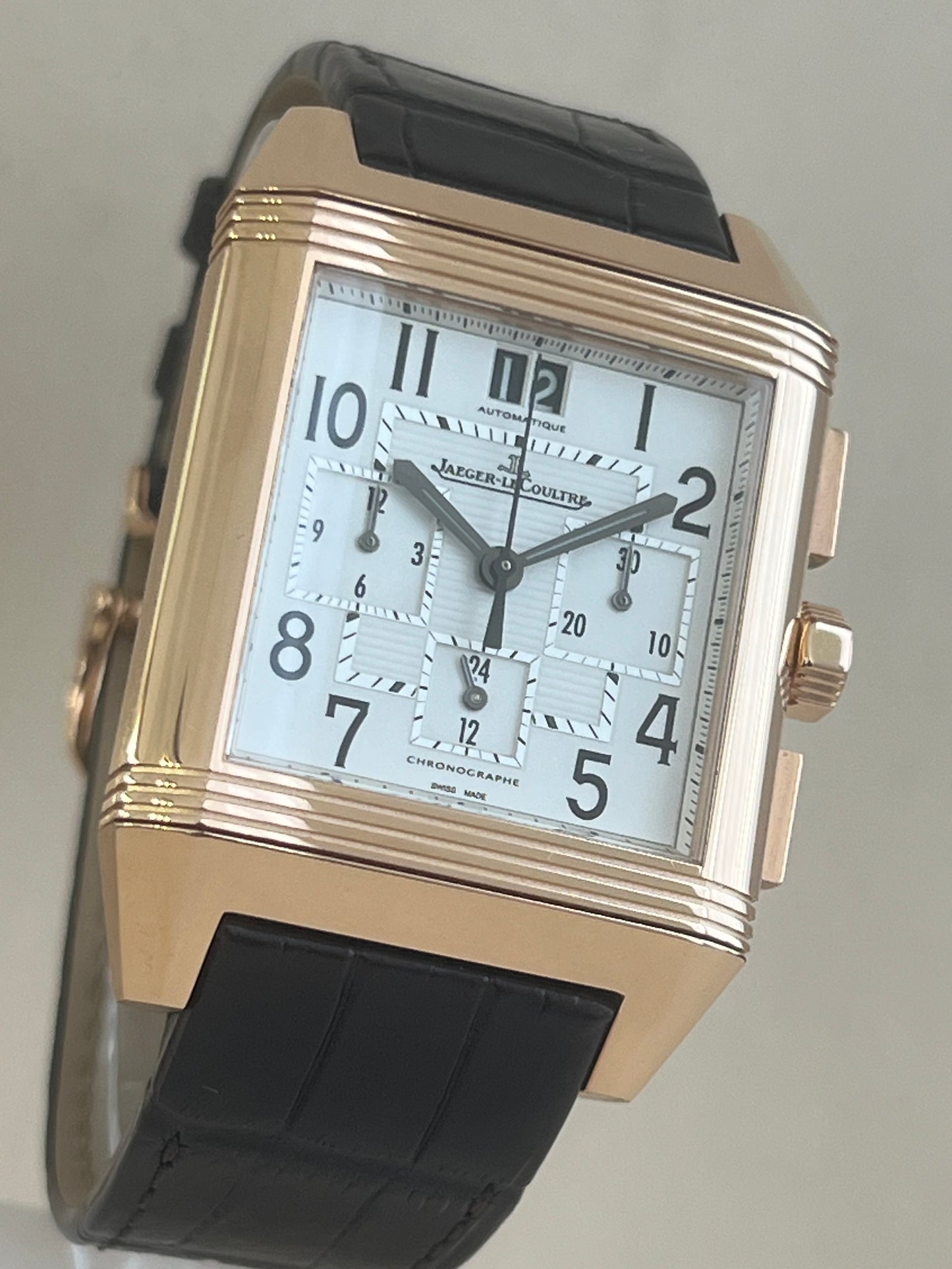 Jaeger-Lecoultre Reverso Chrono Squadra GMT Or Rose neuve- Q7012020