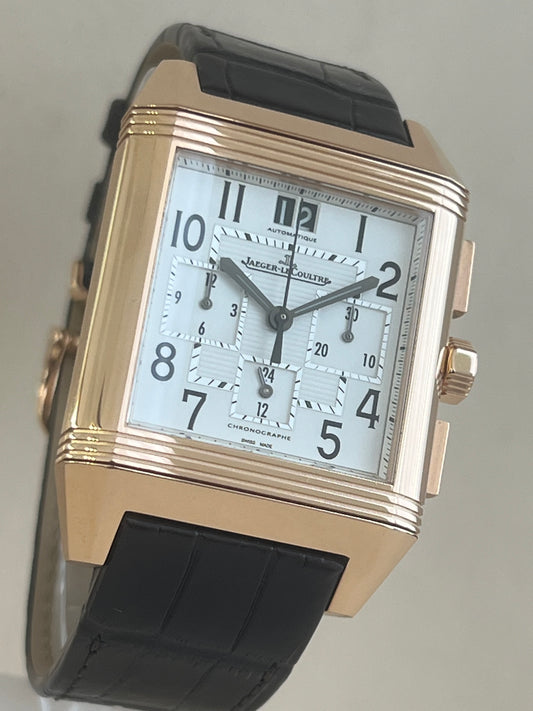 Jaeger-Lecoultre Reverso Chrono Squadra GMT Or Rose neuve- Q7012020