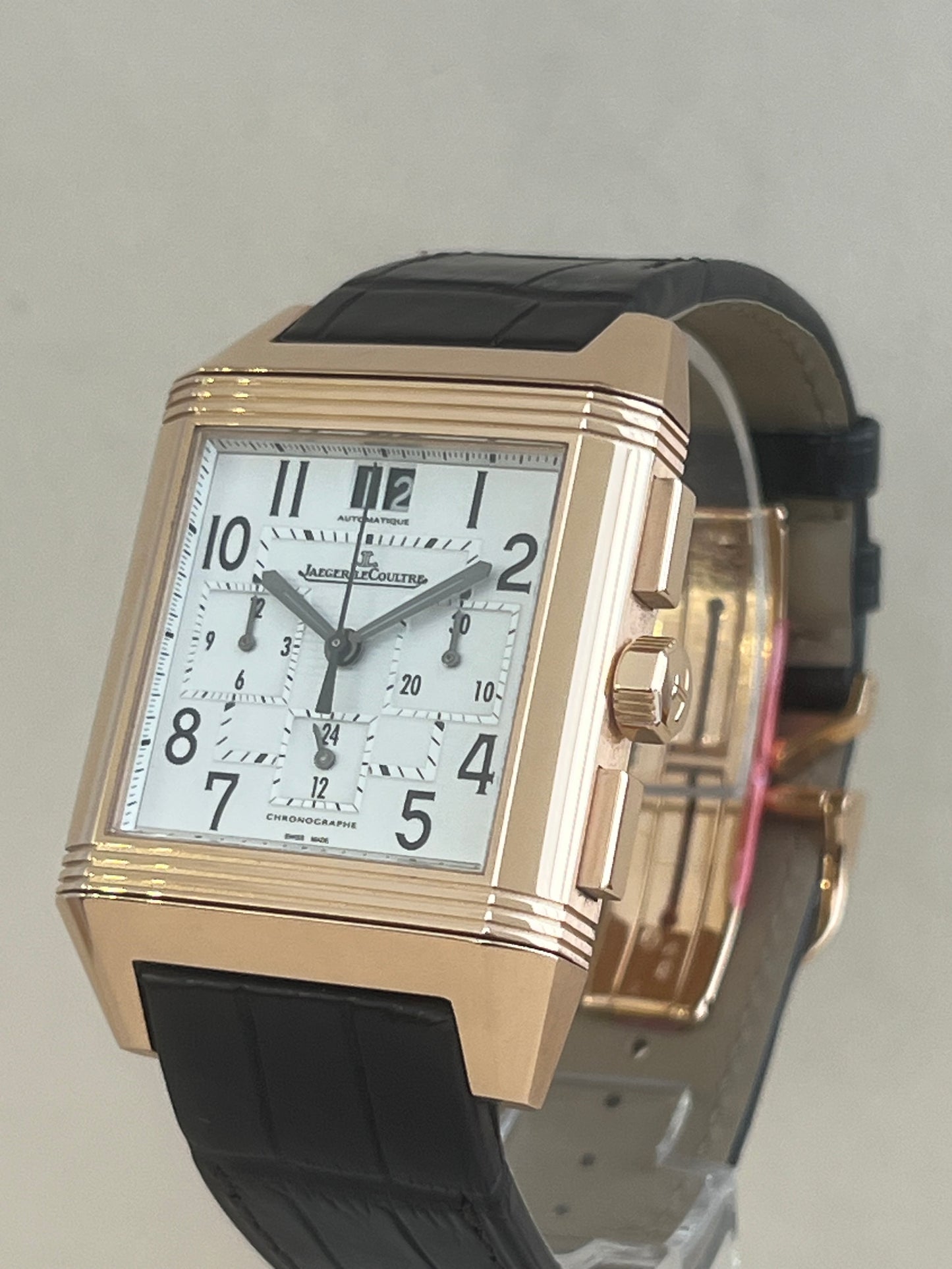 Jaeger-Lecoultre Reverso Chrono Squadra GMT Or Rose neuve- Q7012020